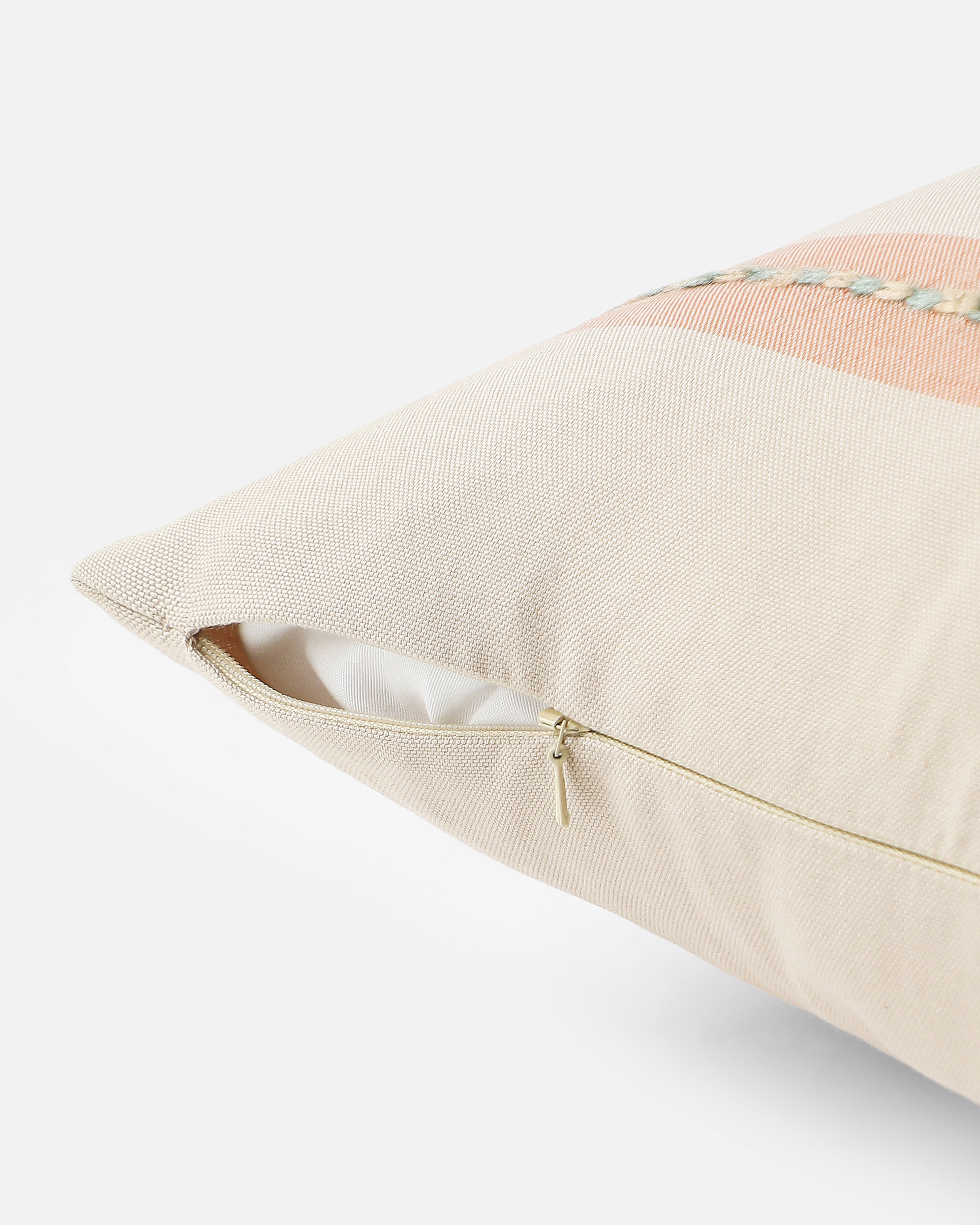 Dawa Bhujodi Extra Weft Cotton Cushion Cover