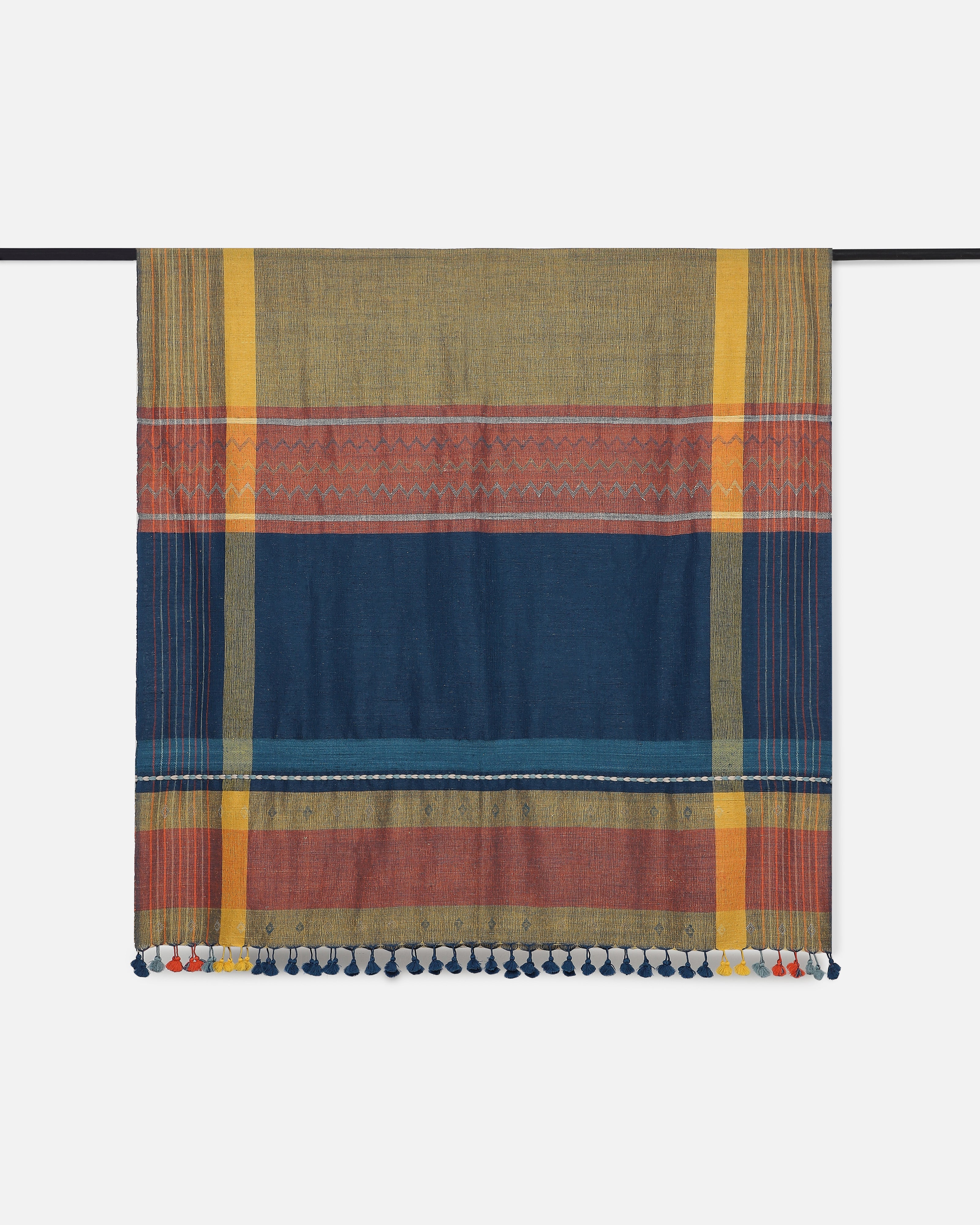 Ritveja Bhujodi Extra Weft Woolen Throw