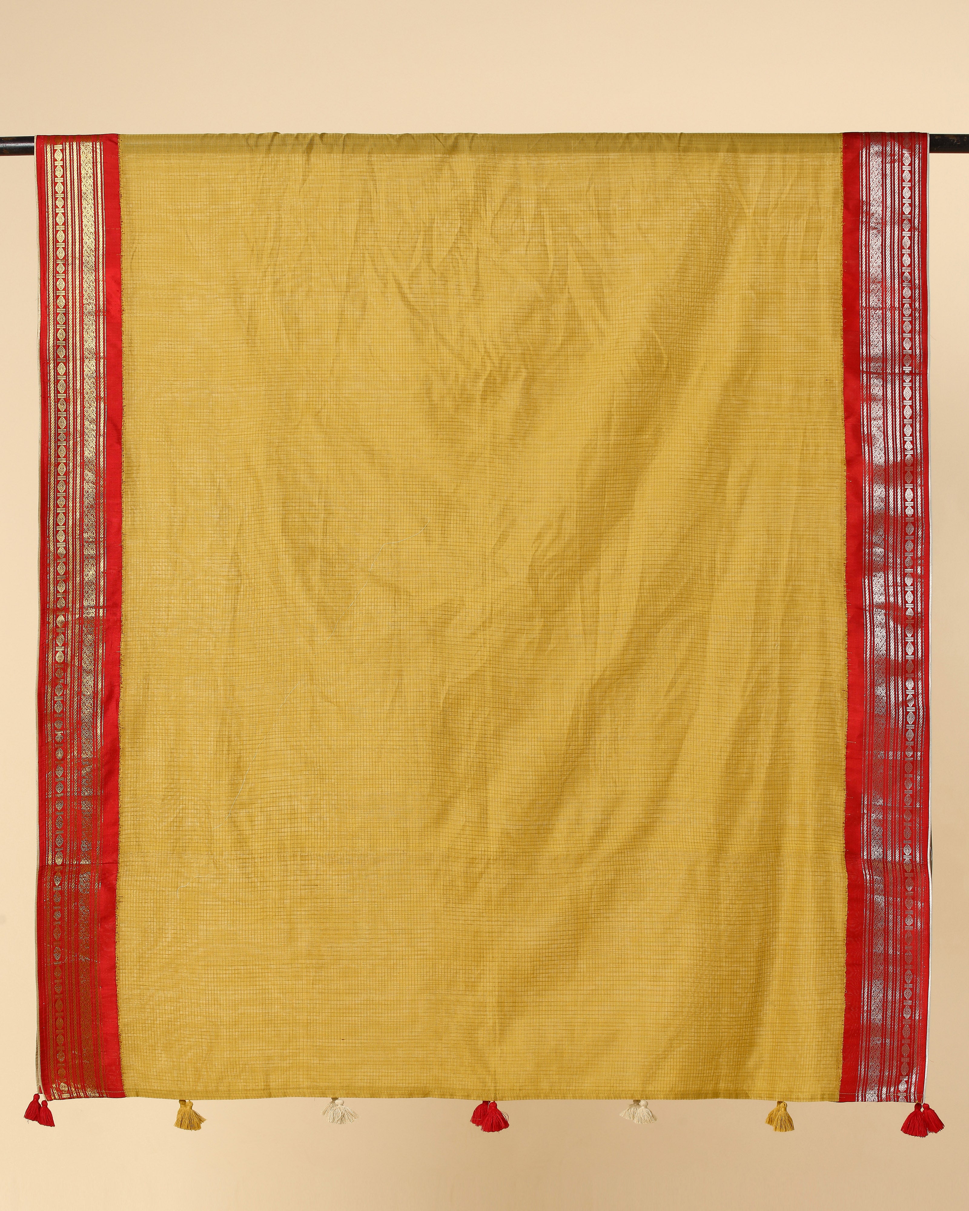 Vidula Gadwal Kuttu Weave Cotton Silk Dupatta