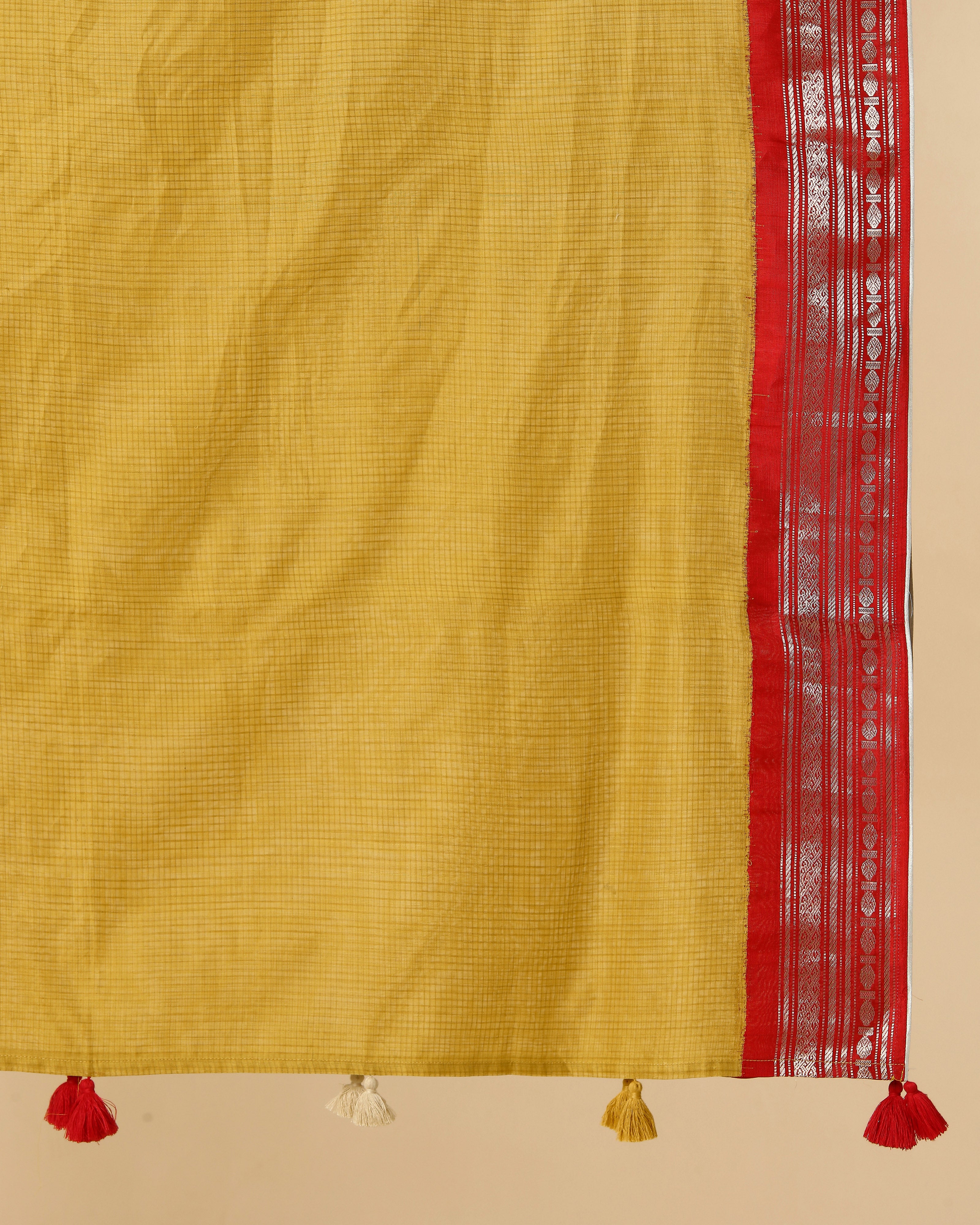 Vidula Gadwal Kuttu Weave Cotton Silk Dupatta