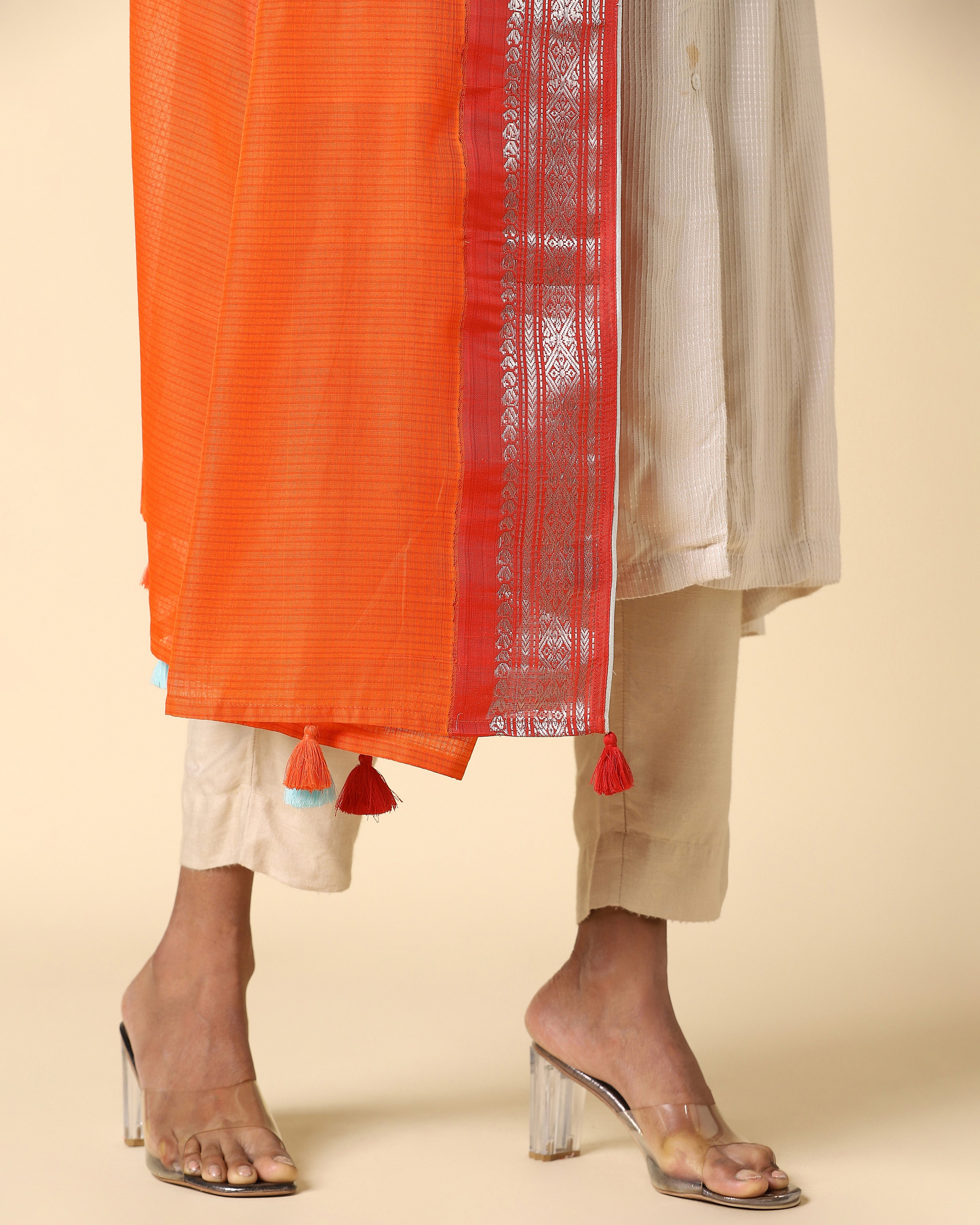 Akshitha Gadwal Kuttu Weave Cotton Silk Dupatta