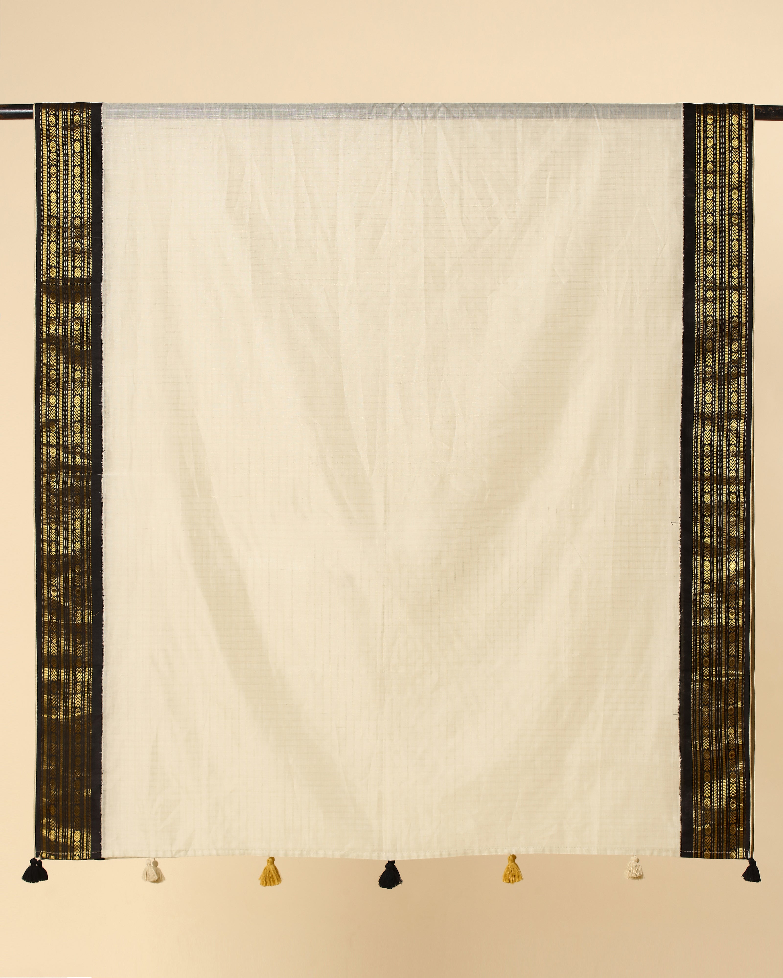 Janeen Gadwal Kuttu Weave Cotton Silk Dupatta