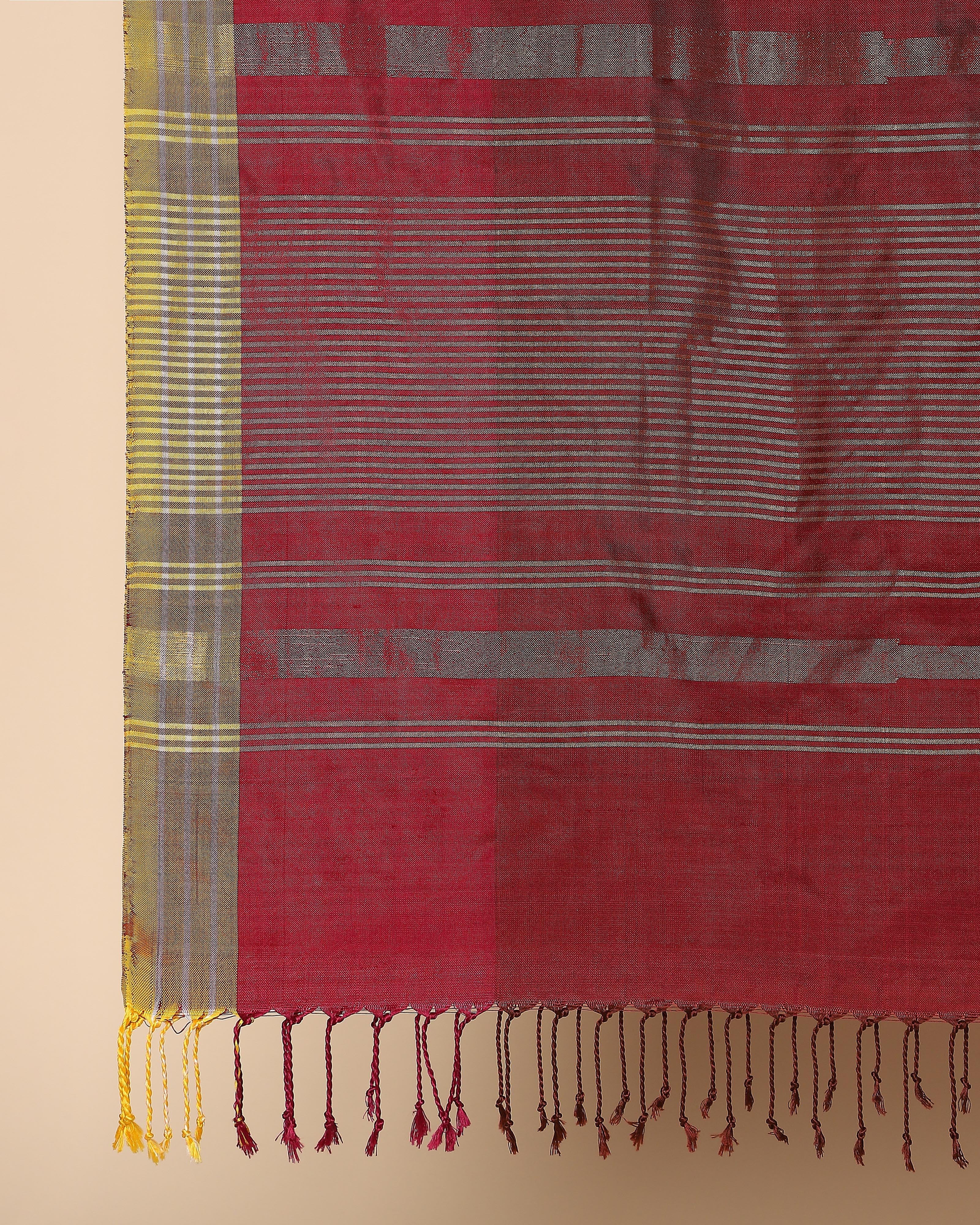 Rahi Pochampally Weft Ikat Silk Dupatta
