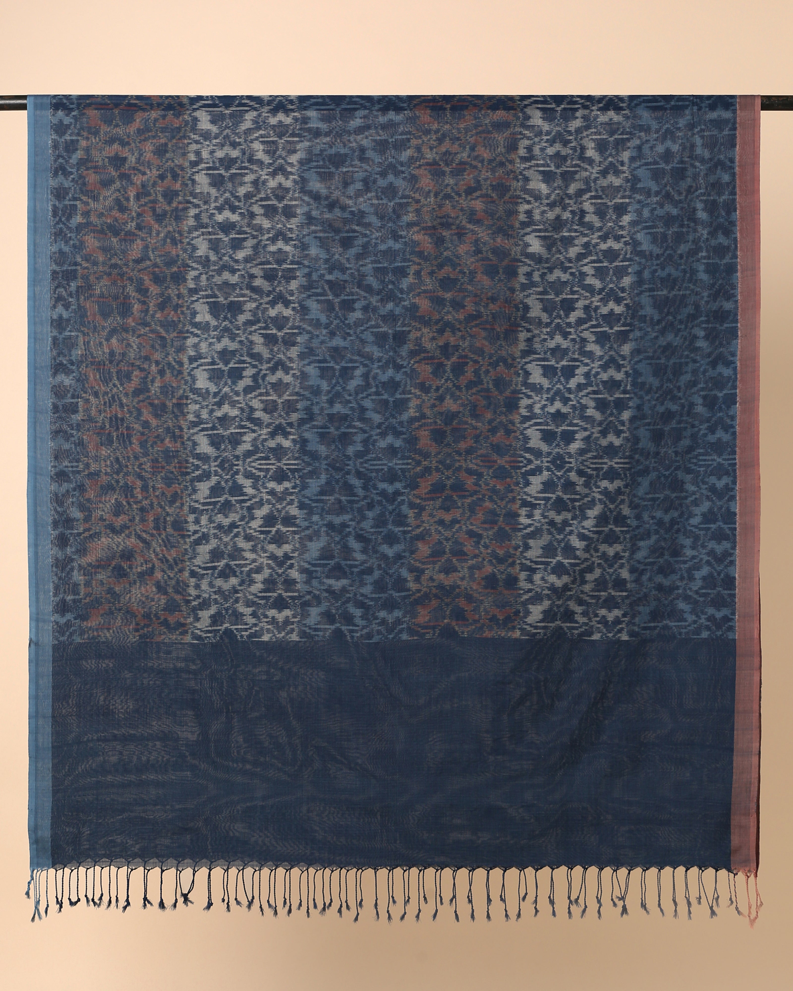 Sarang Pochampally Weft Ikat Cotton Dupatta