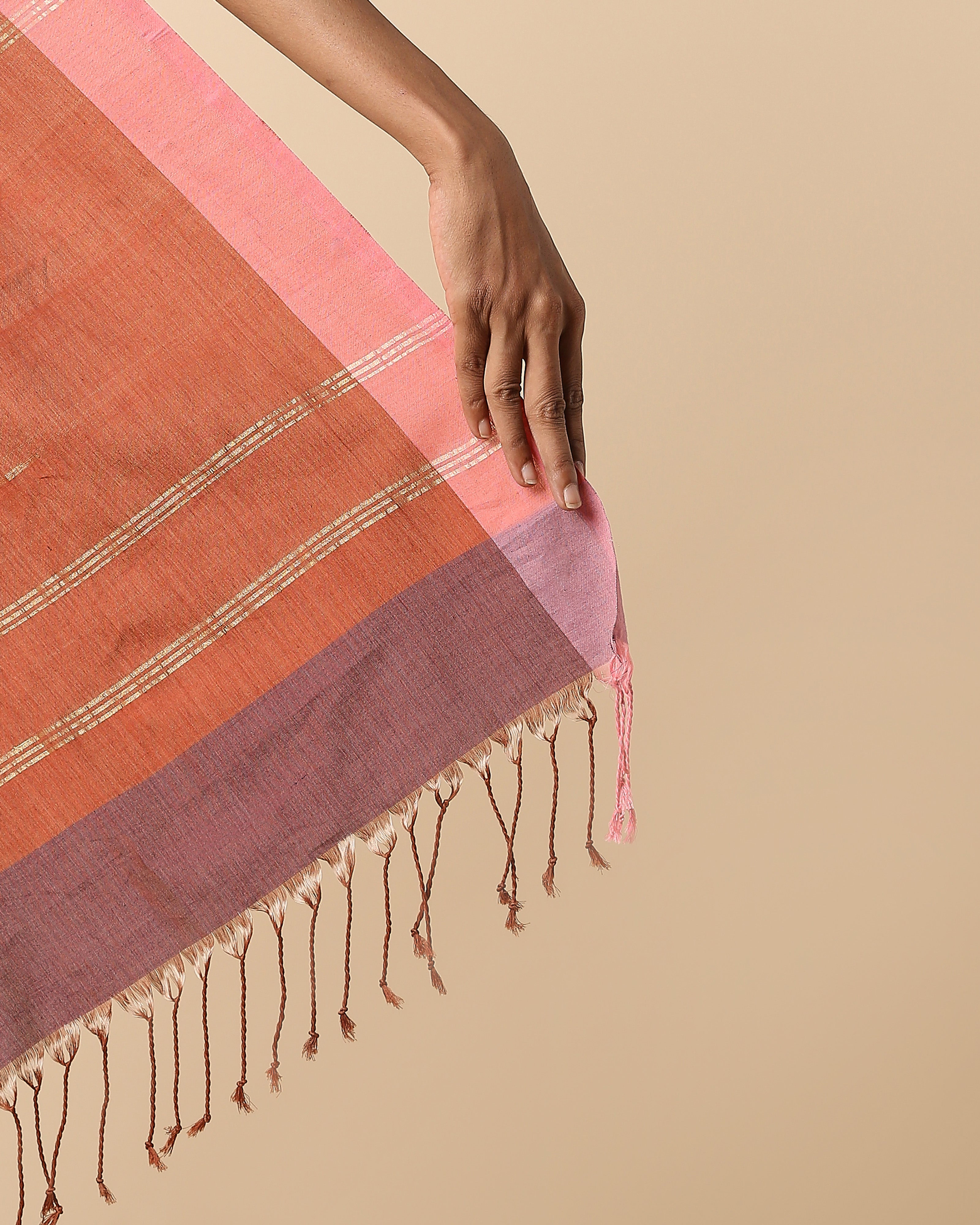 Allami Pochampally Warp Ikat Cotton Saree