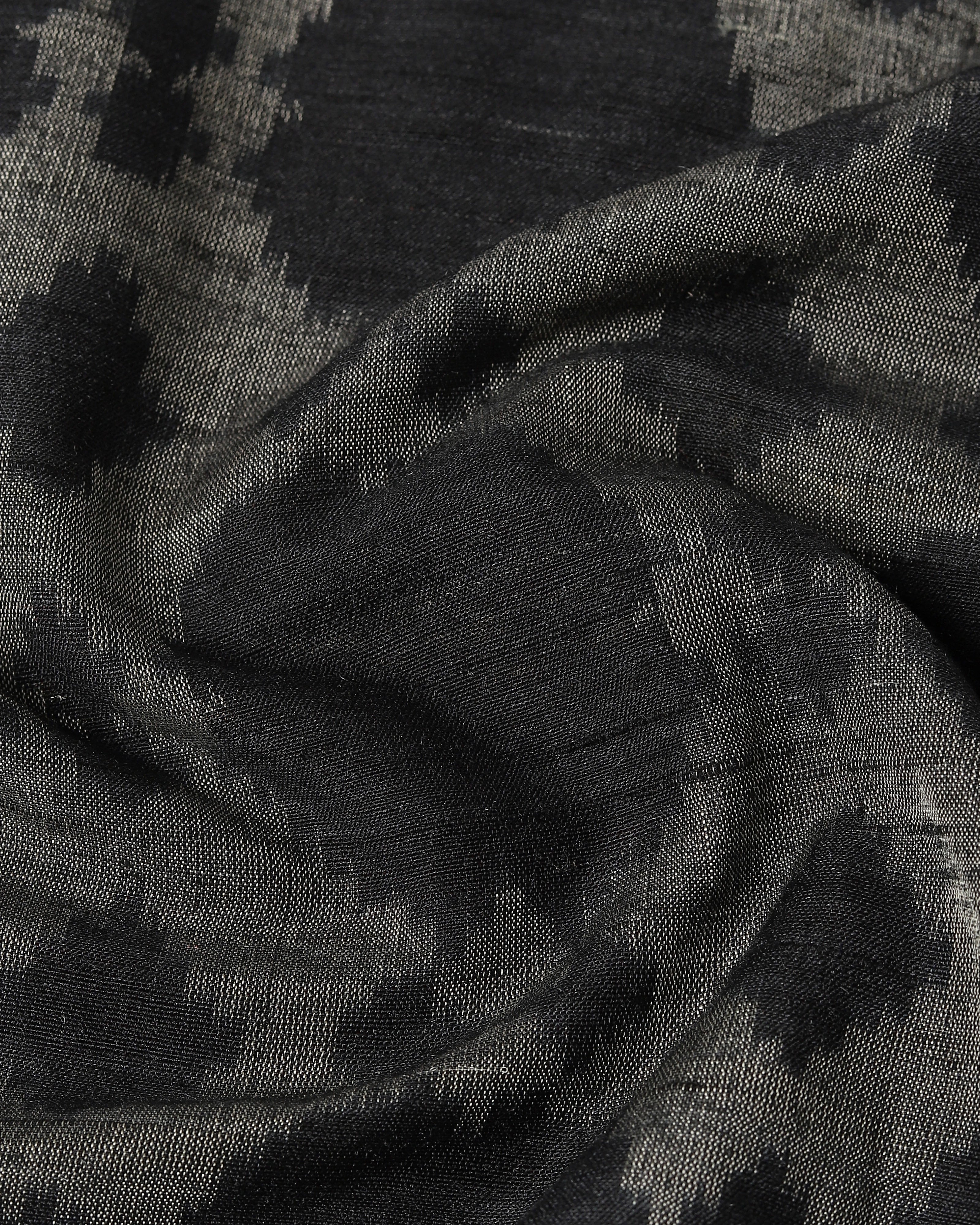 Jumaina Pochampally Warp Ikat Silk Saree