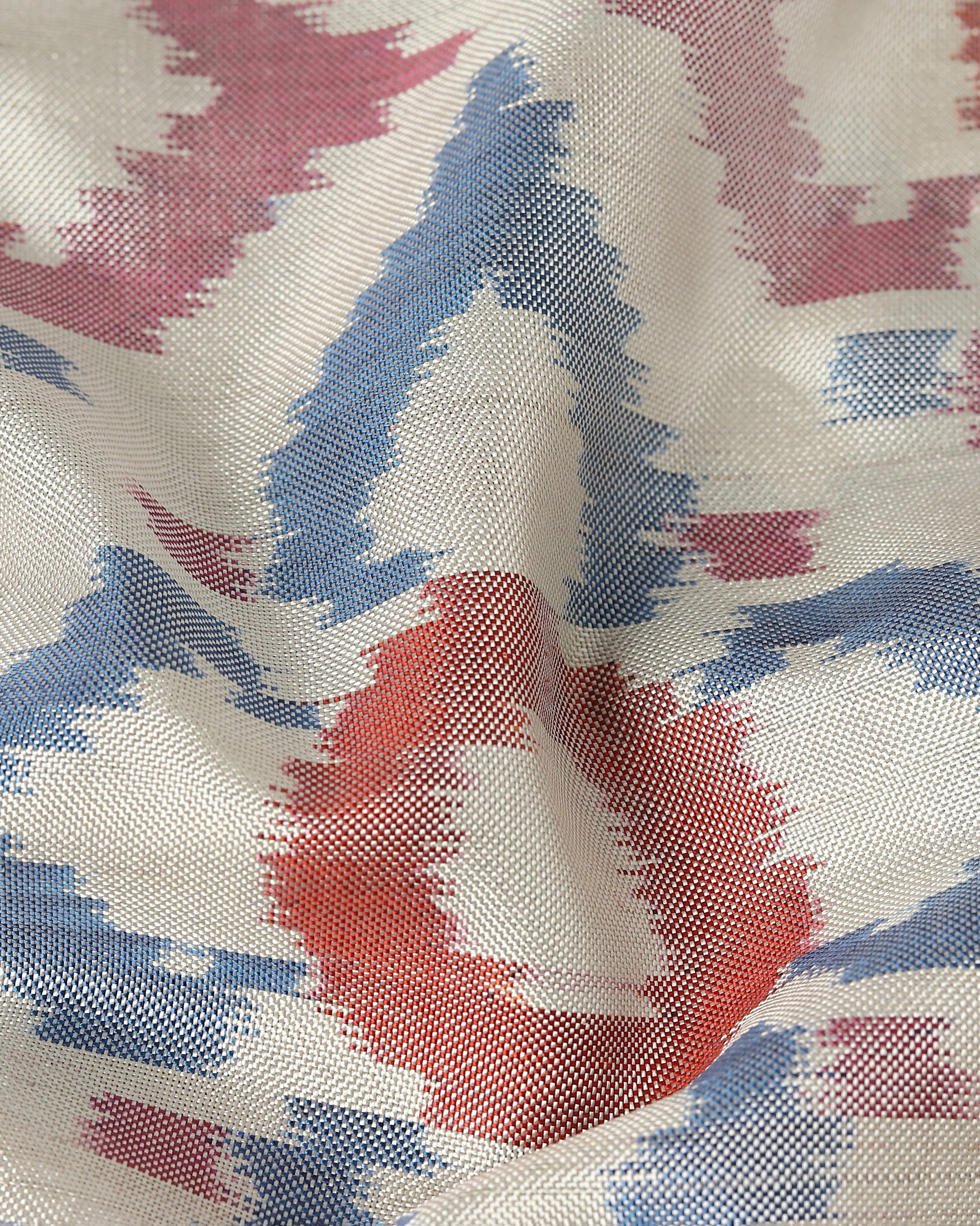 Layina Pochampally Weft Ikat Silk Saree