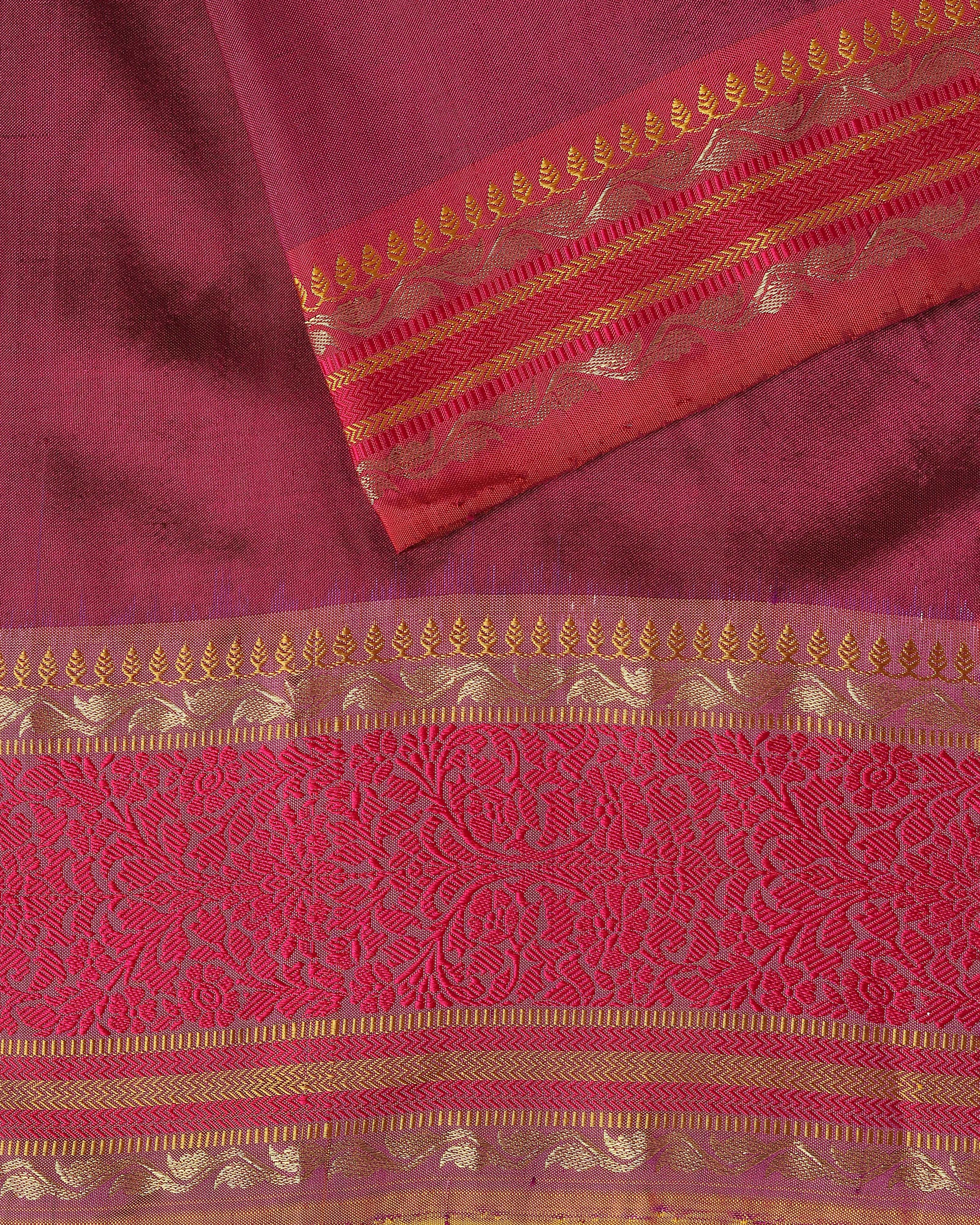 Edisa Pochampally Weft Ikat Silk Saree