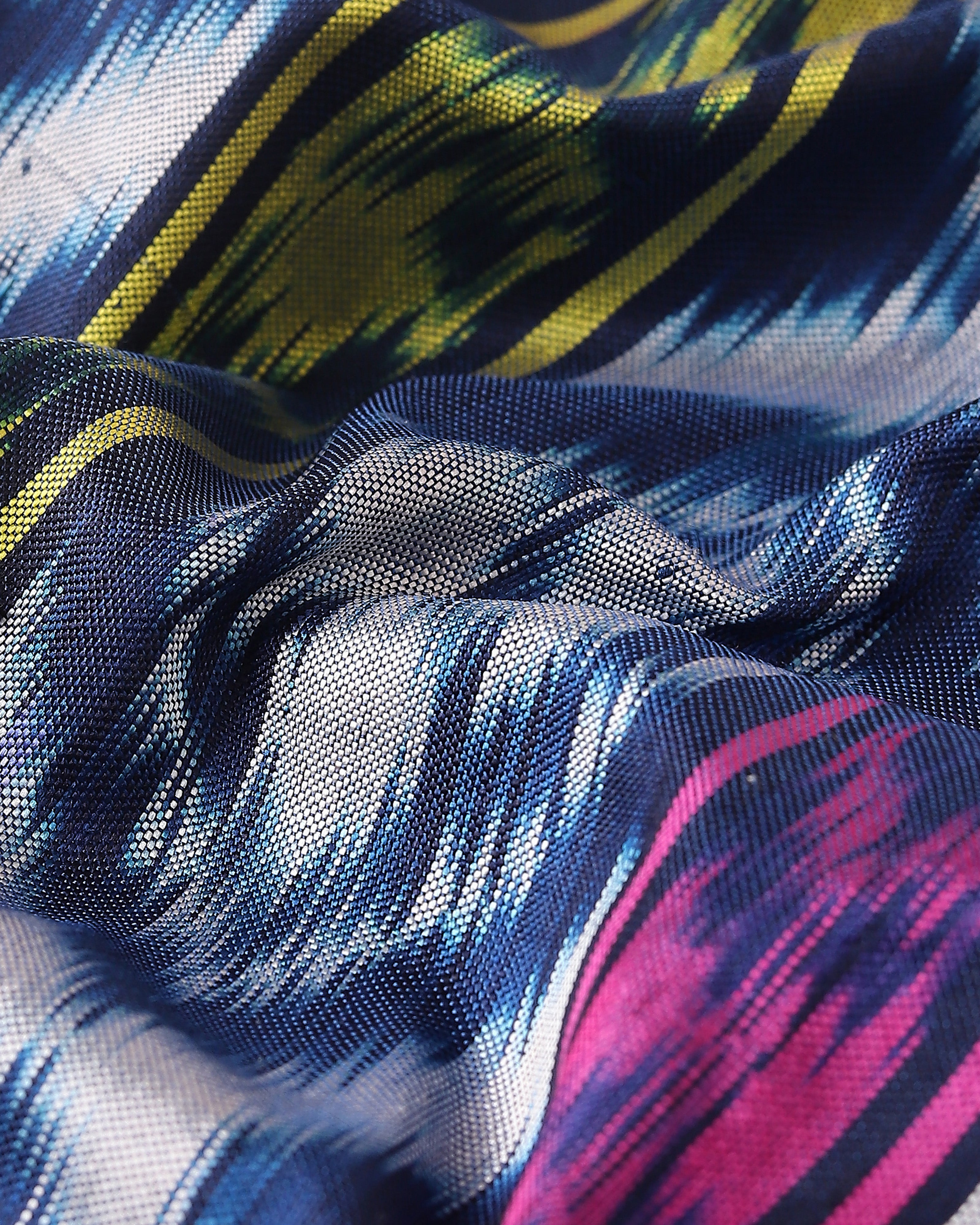 Baruni Pochampally Weft Ikat Silk Saree