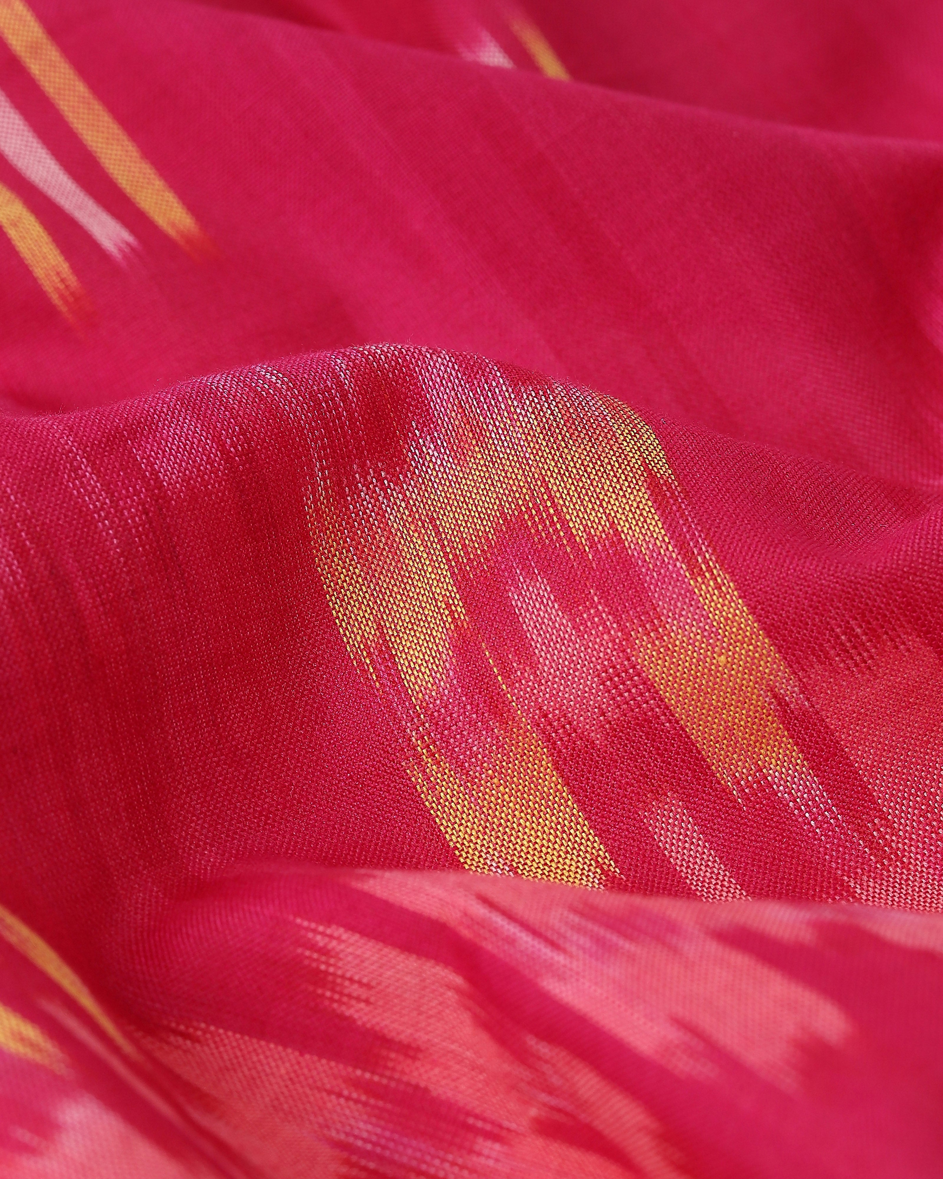 Asaravi Pochampally Warp Ikat Cotton Saree