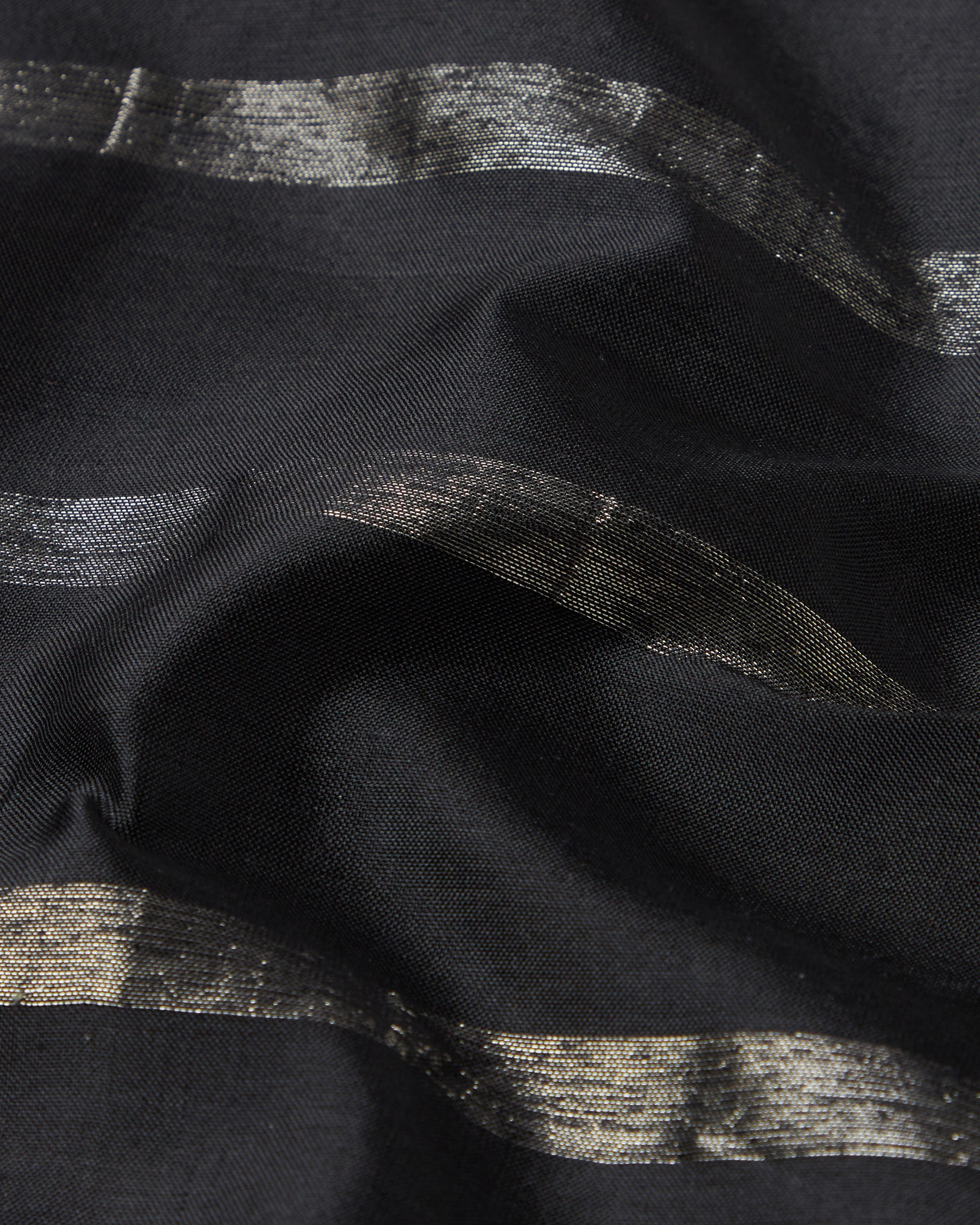 Yaman Pochampally Weft Ikat Silk Saree