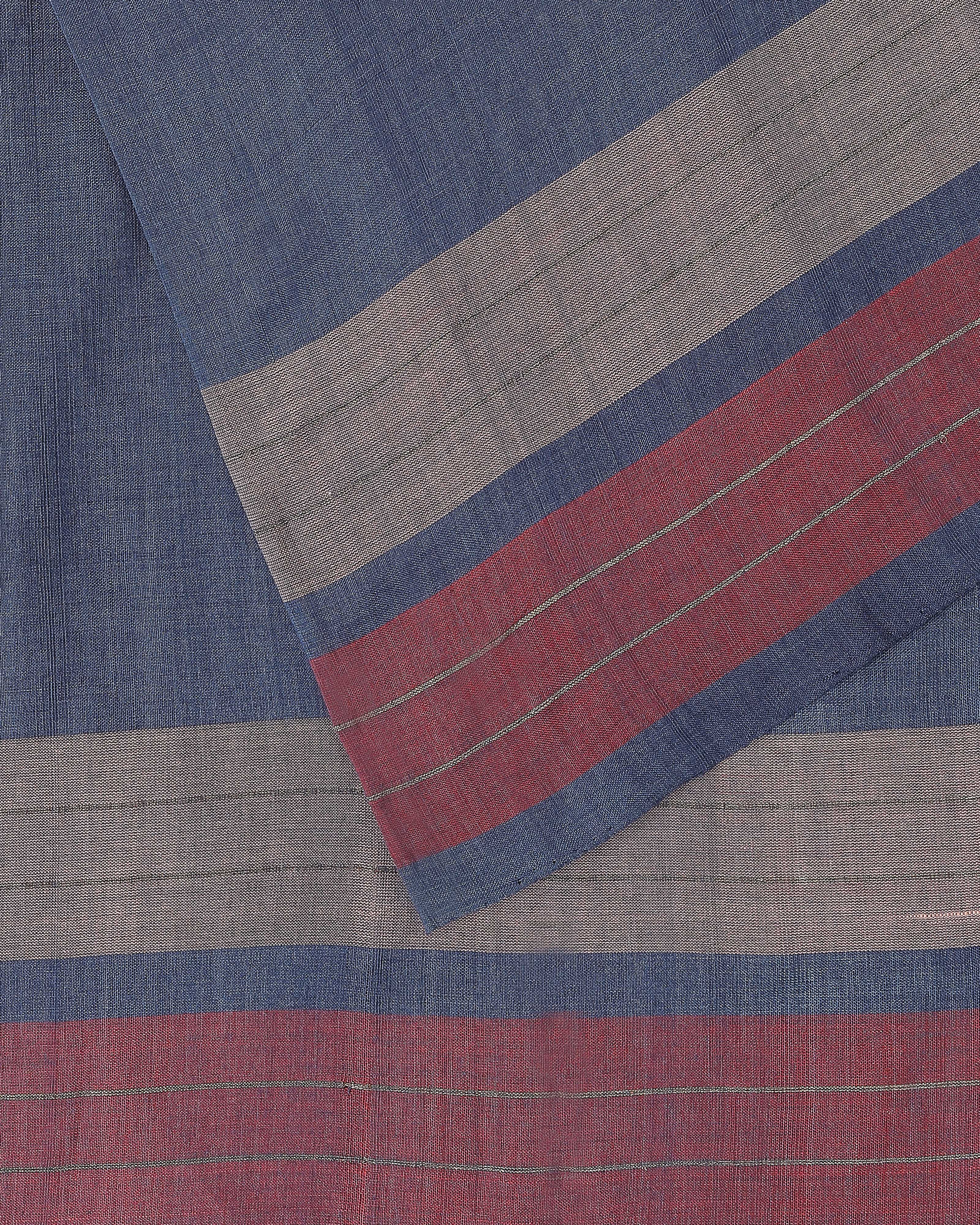 Bhairavi Pochampally Weft Ikat Cotton Saree