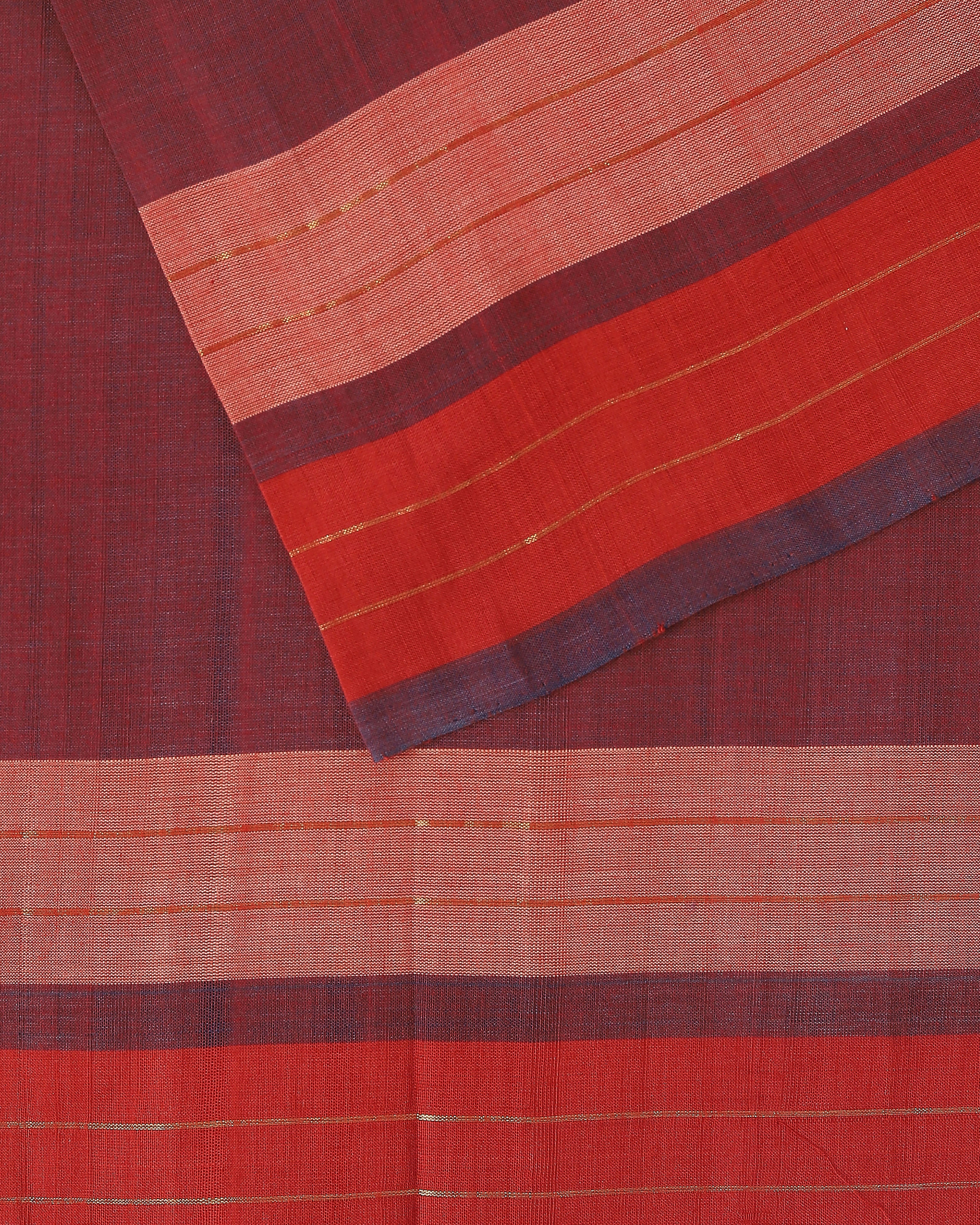 Bhairavi Pochampally Weft Ikat Cotton Saree
