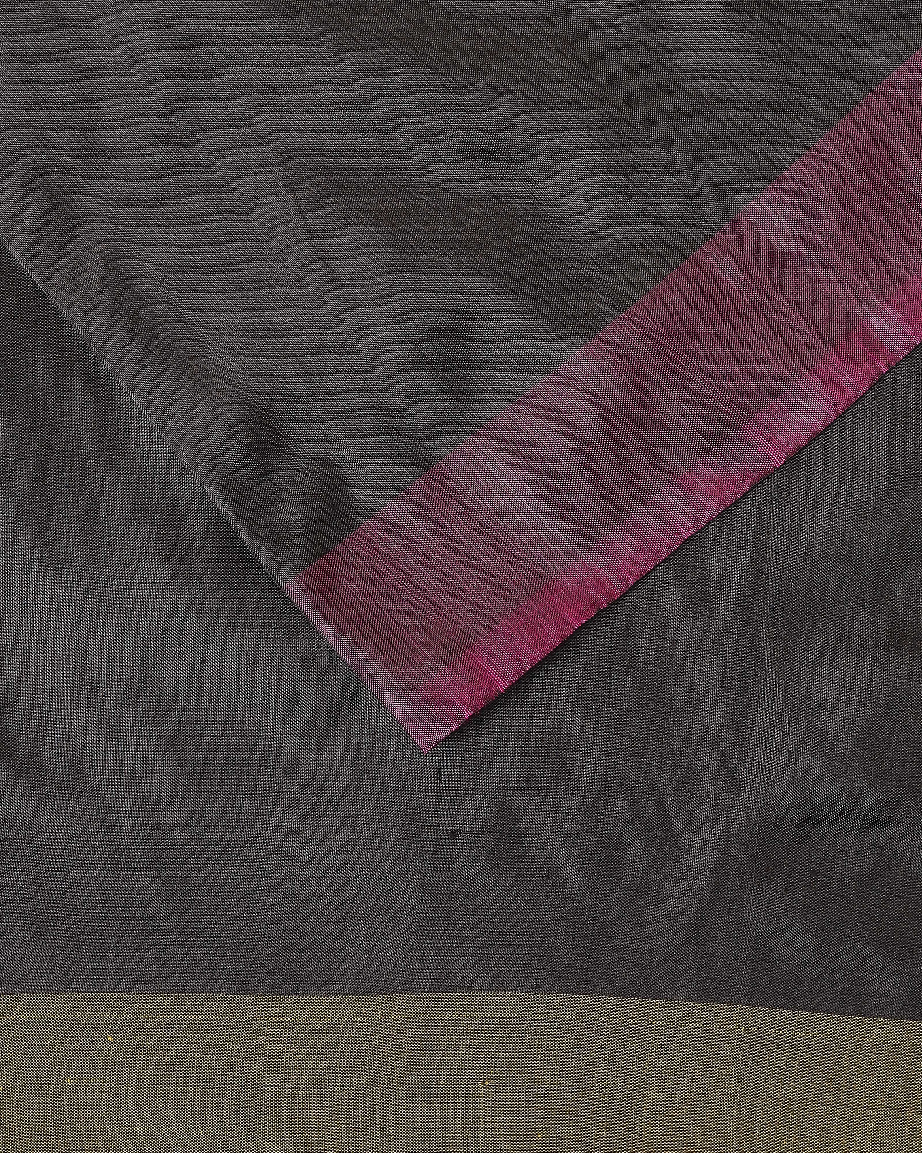 Jumaina Pochampally Warp Ikat Silk Saree