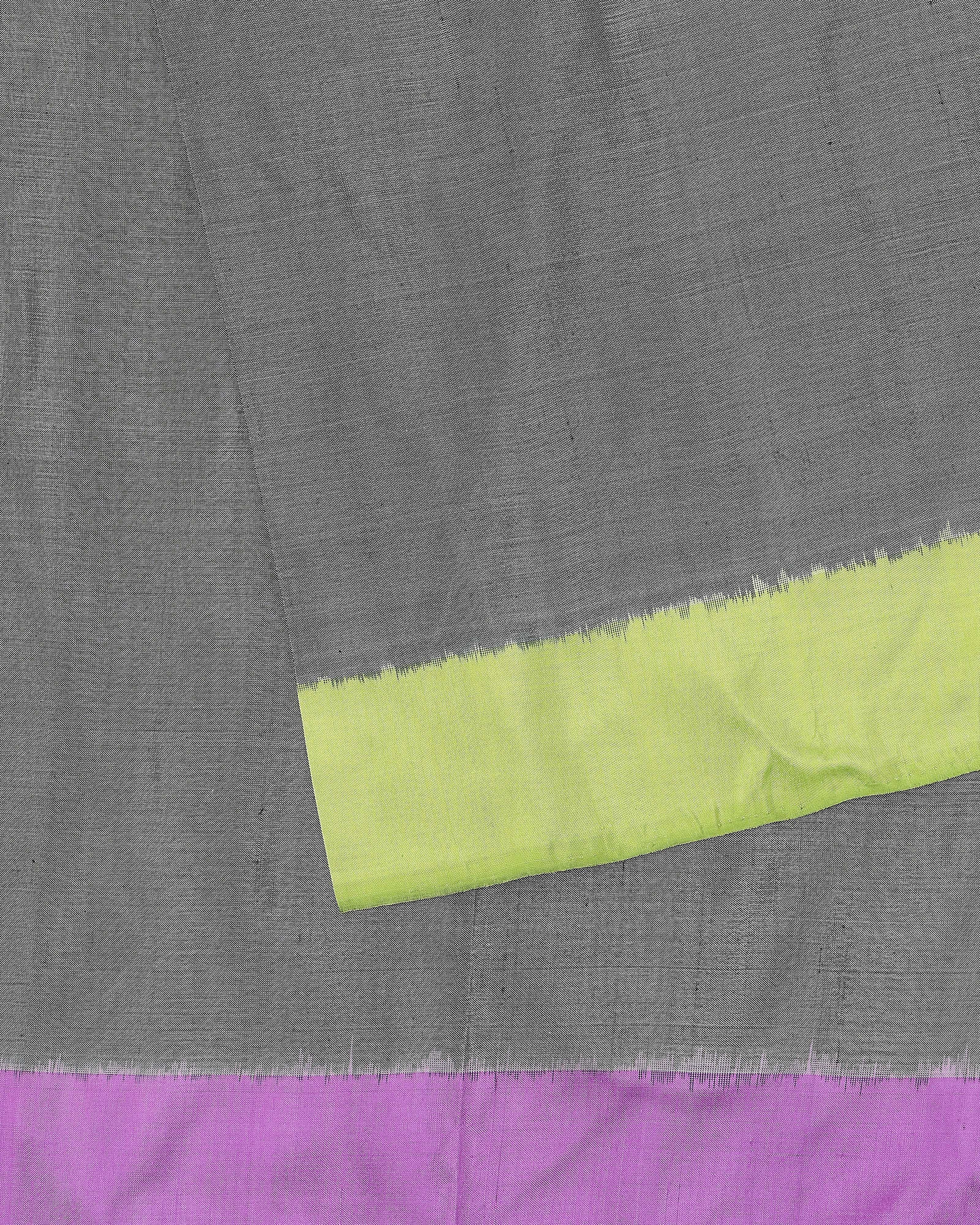 Lalani Pochampally Weft Ikat Silk Saree