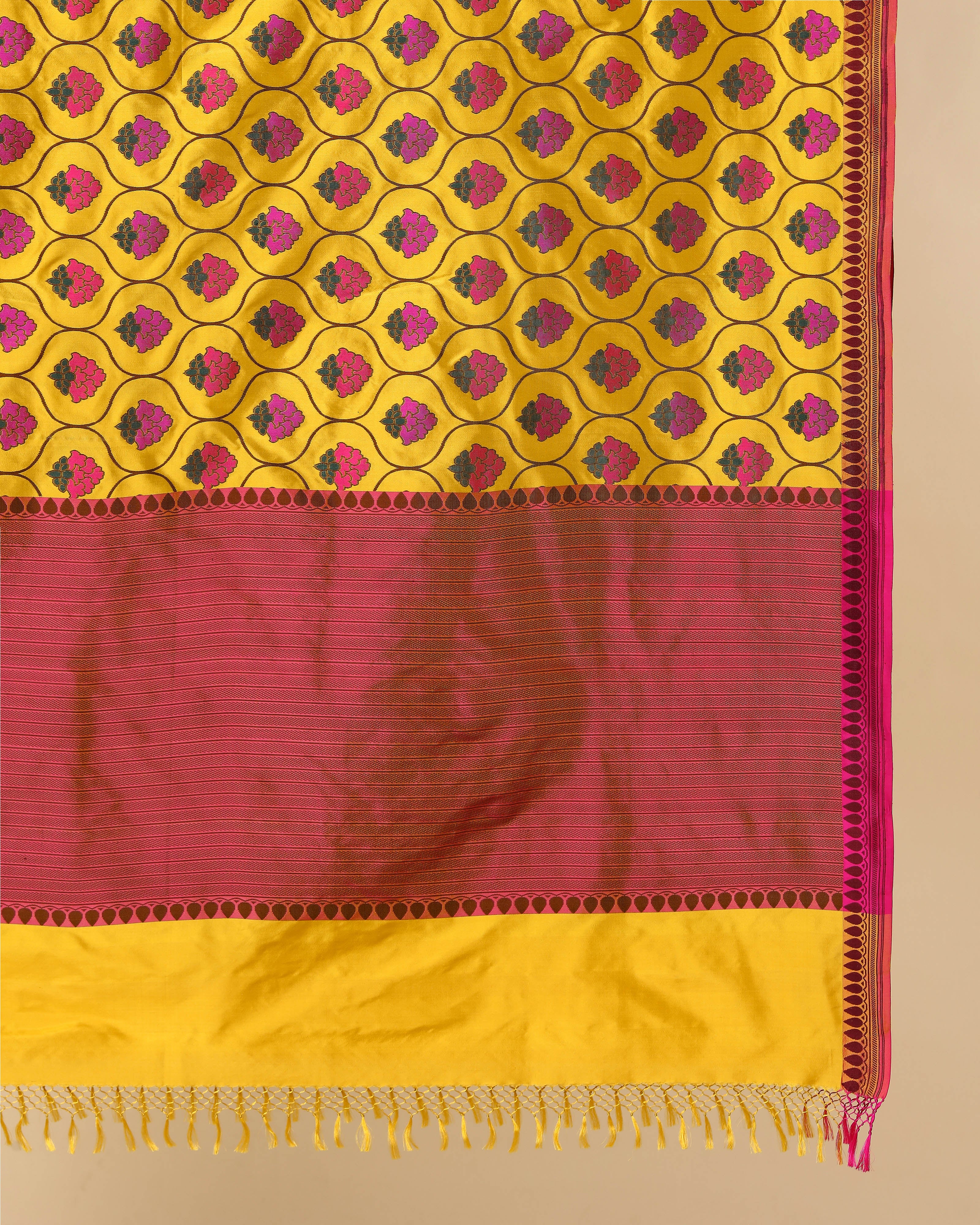 Bhakti Banarasi Cutwork Silk Dupatta