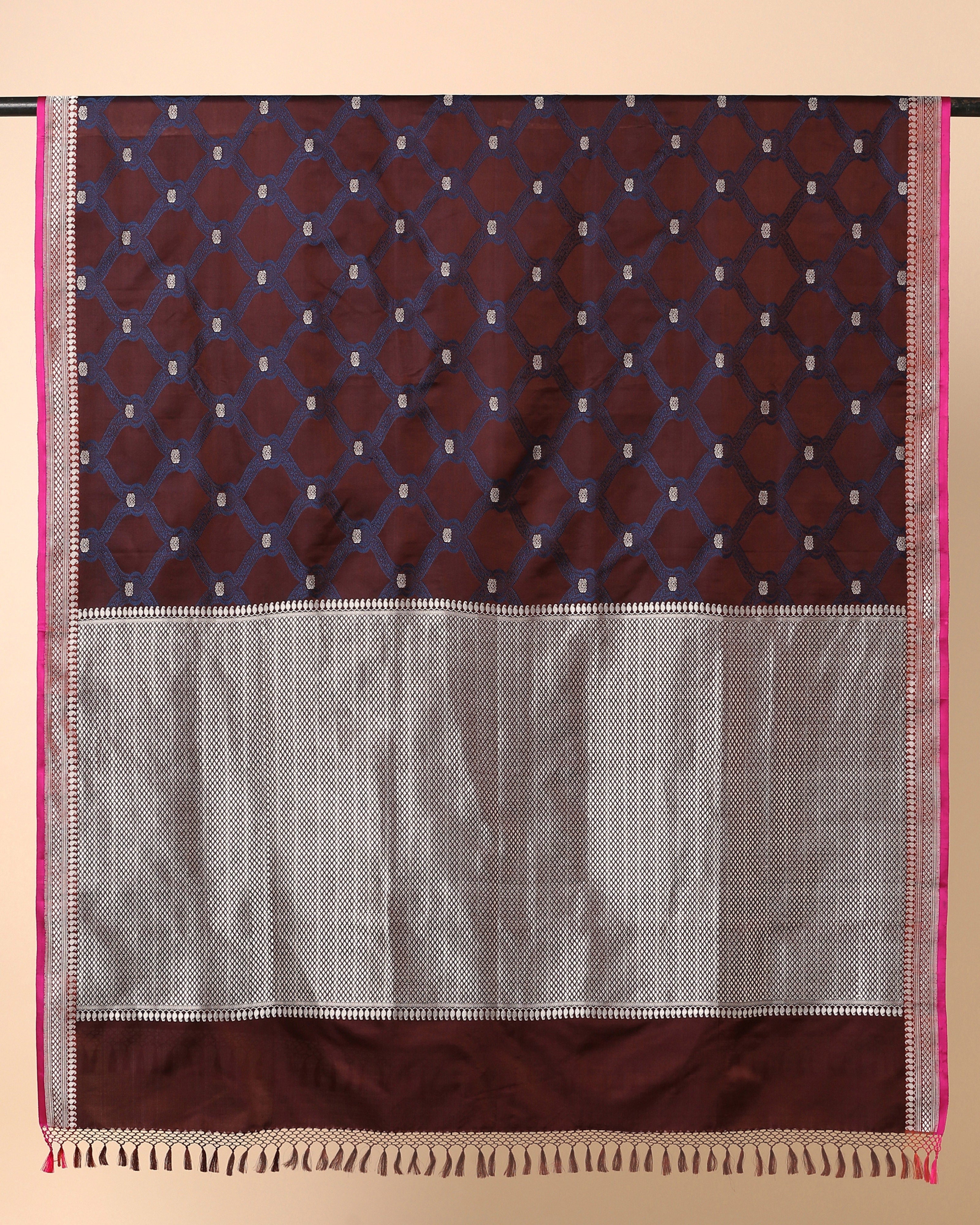 Kanisha Banarasi Tanchoi And Kadwa Silk Dupatta