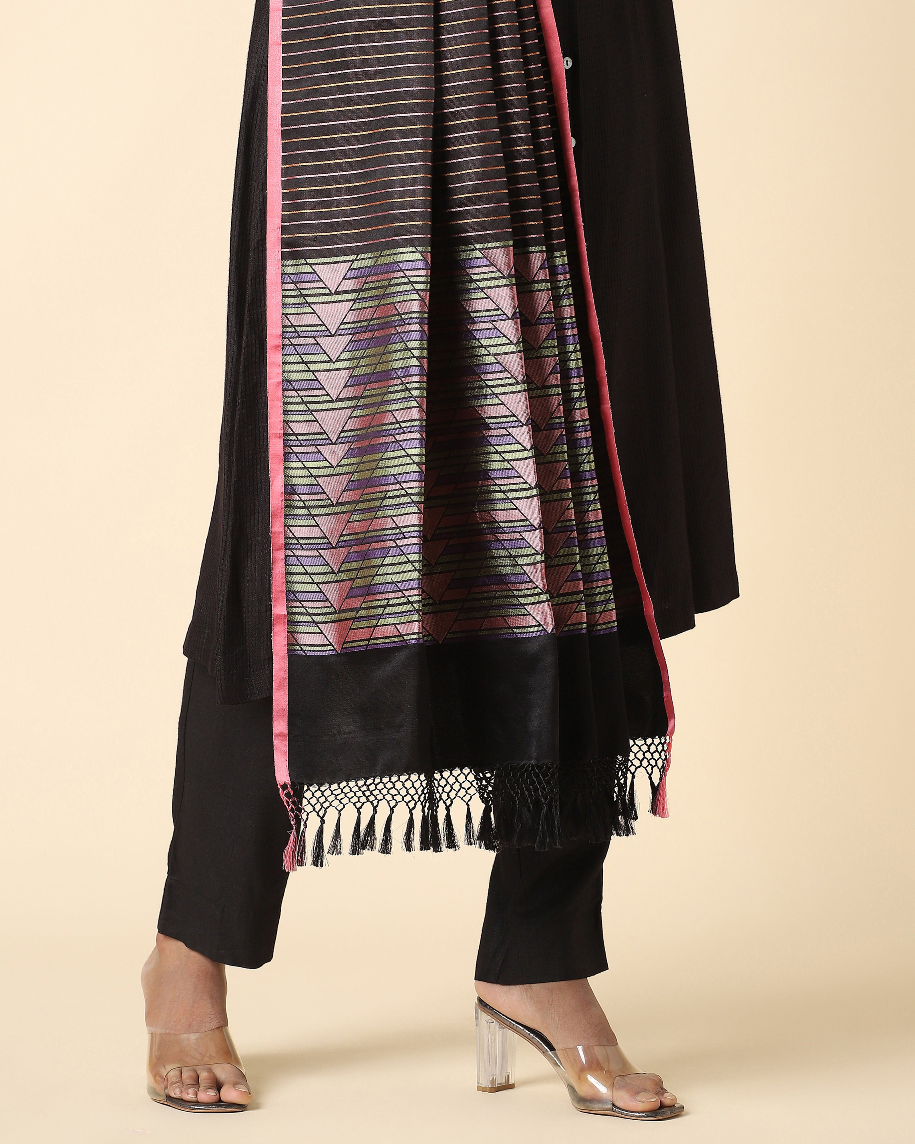 Rumi Banarasi Tanchoi Silk Dupatta