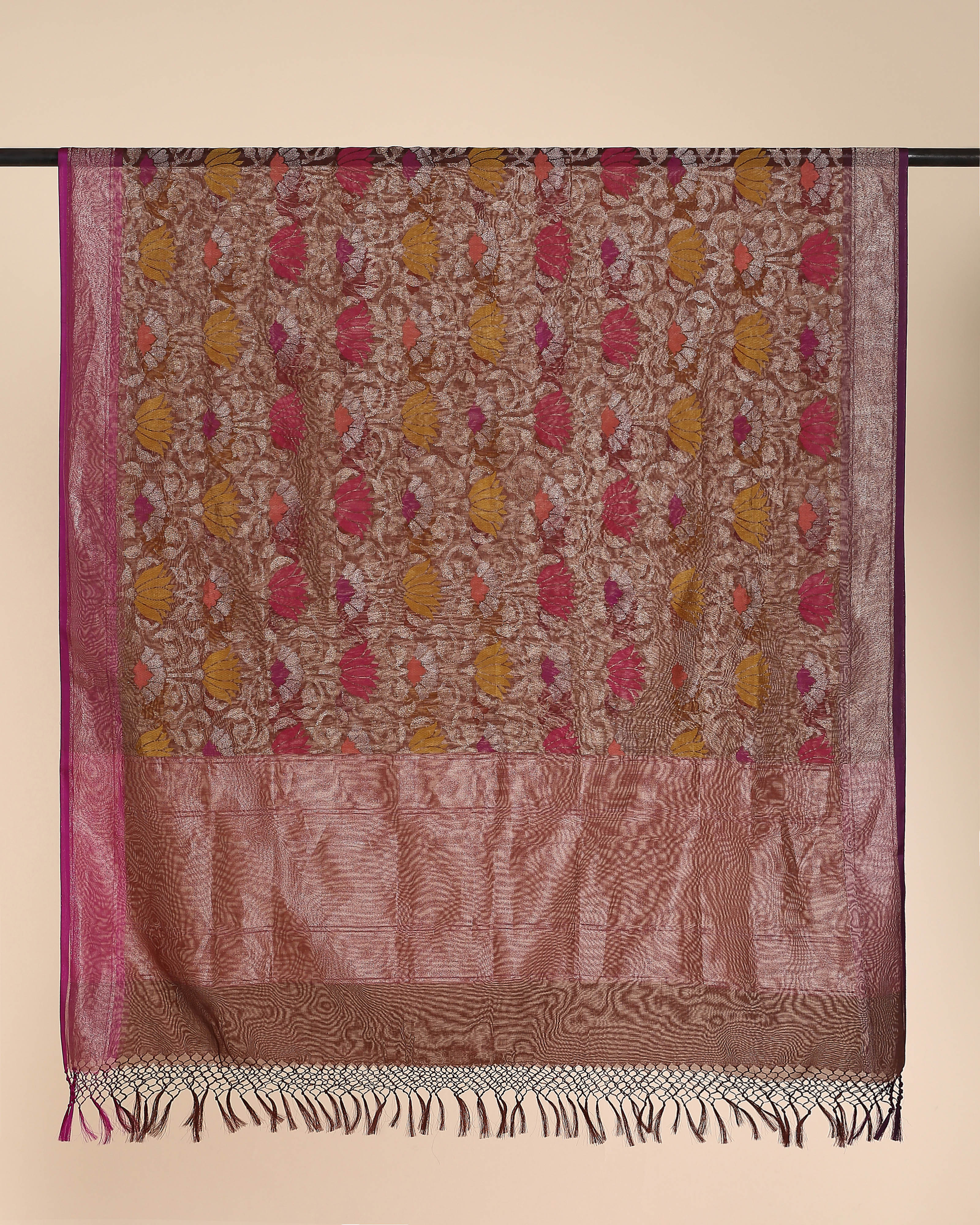 Noor Banarasi Jamdani Silk Cotton Dupatta