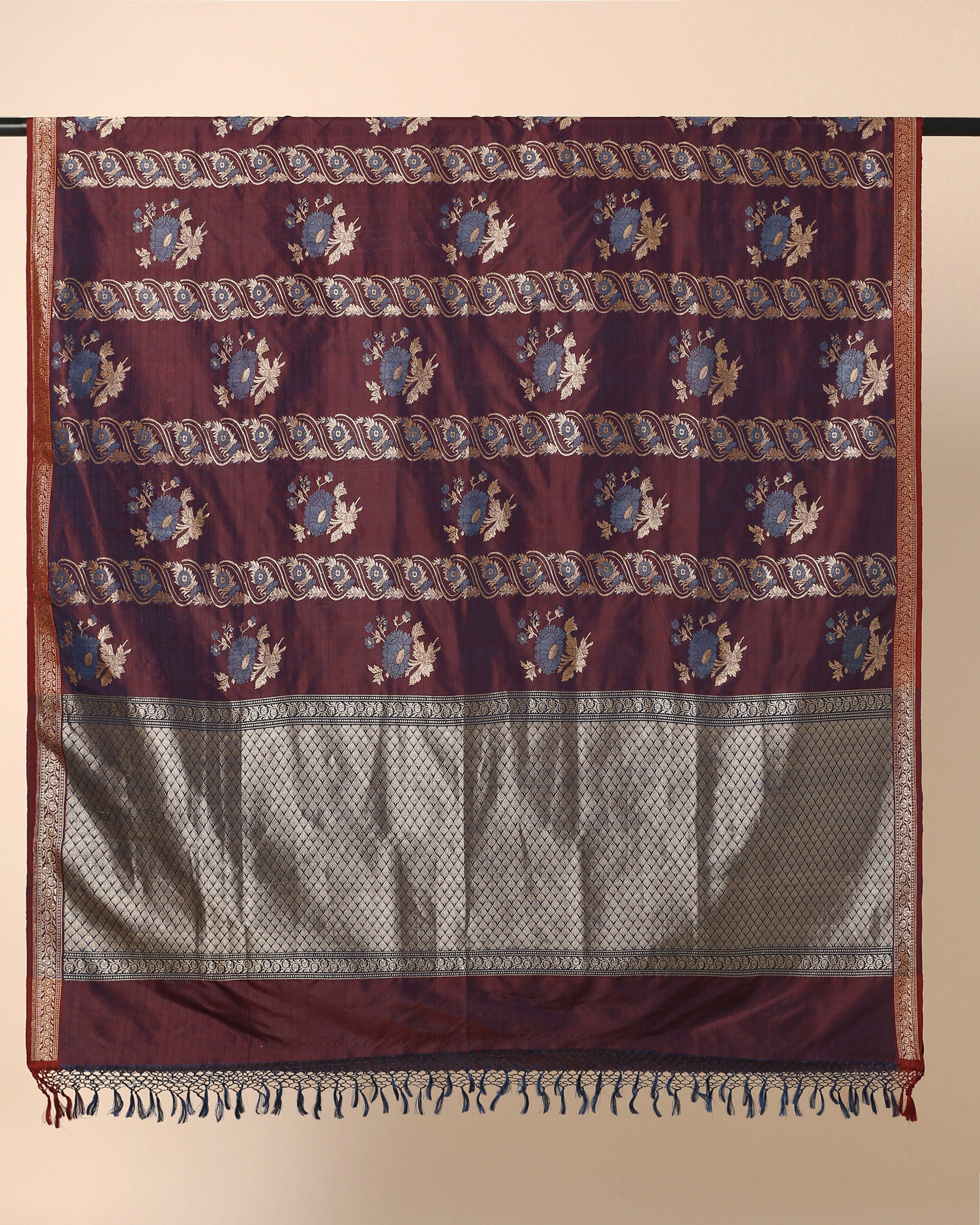 Kairo Banarasi Kadwa Silk Dupatta