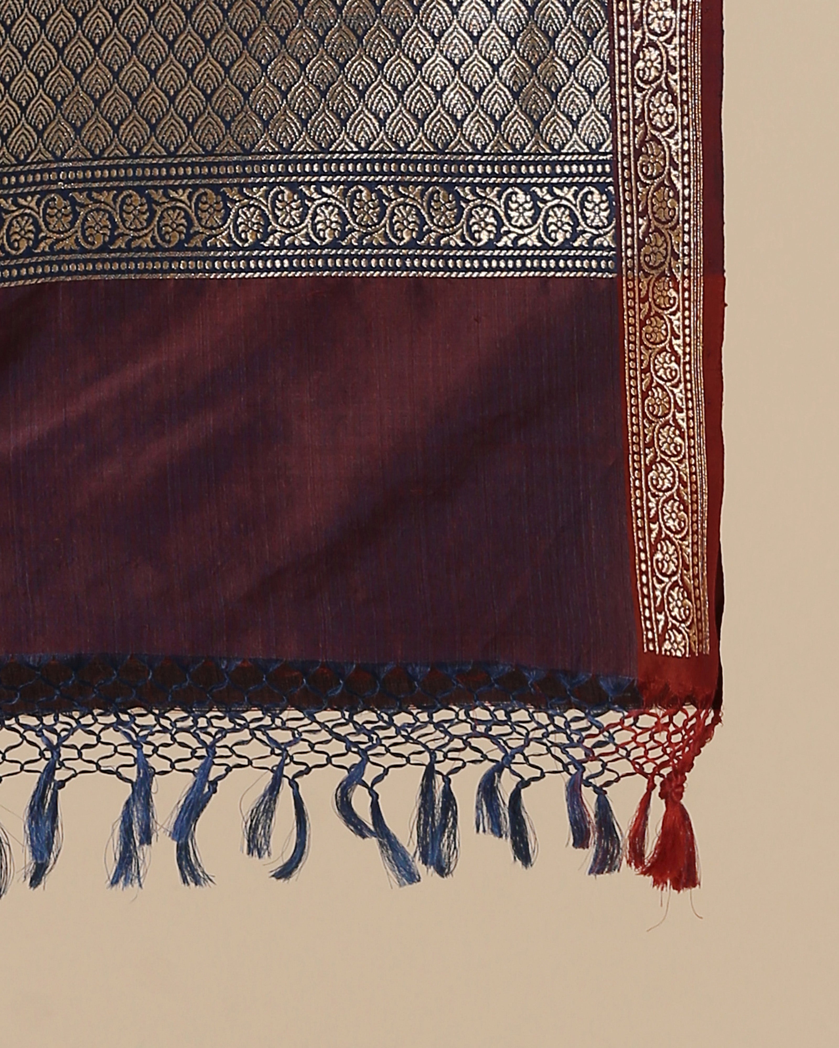 Kairo Banarasi Kadwa Silk Dupatta