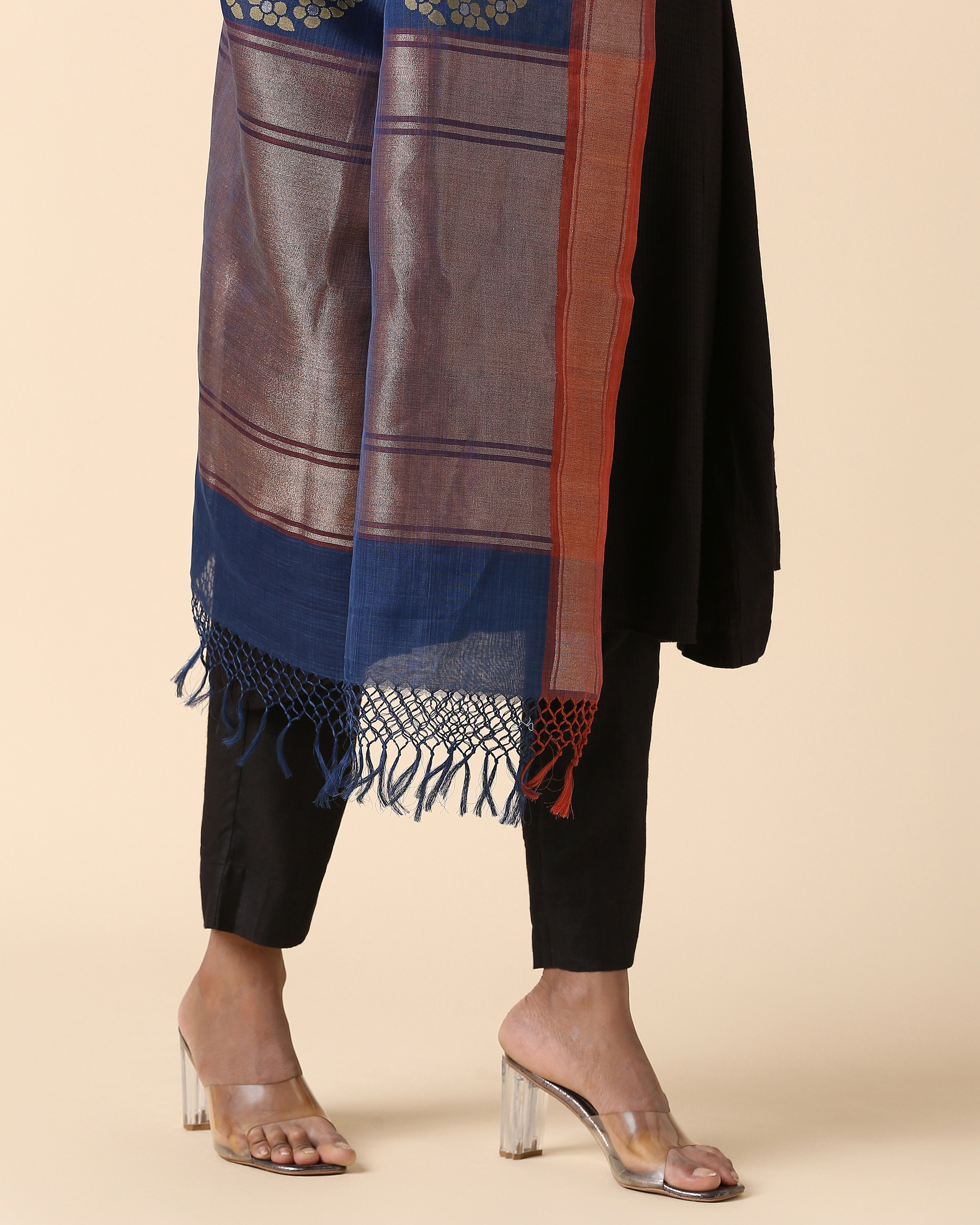 Adrin Banarasi Jamdani Cotton Dupatta