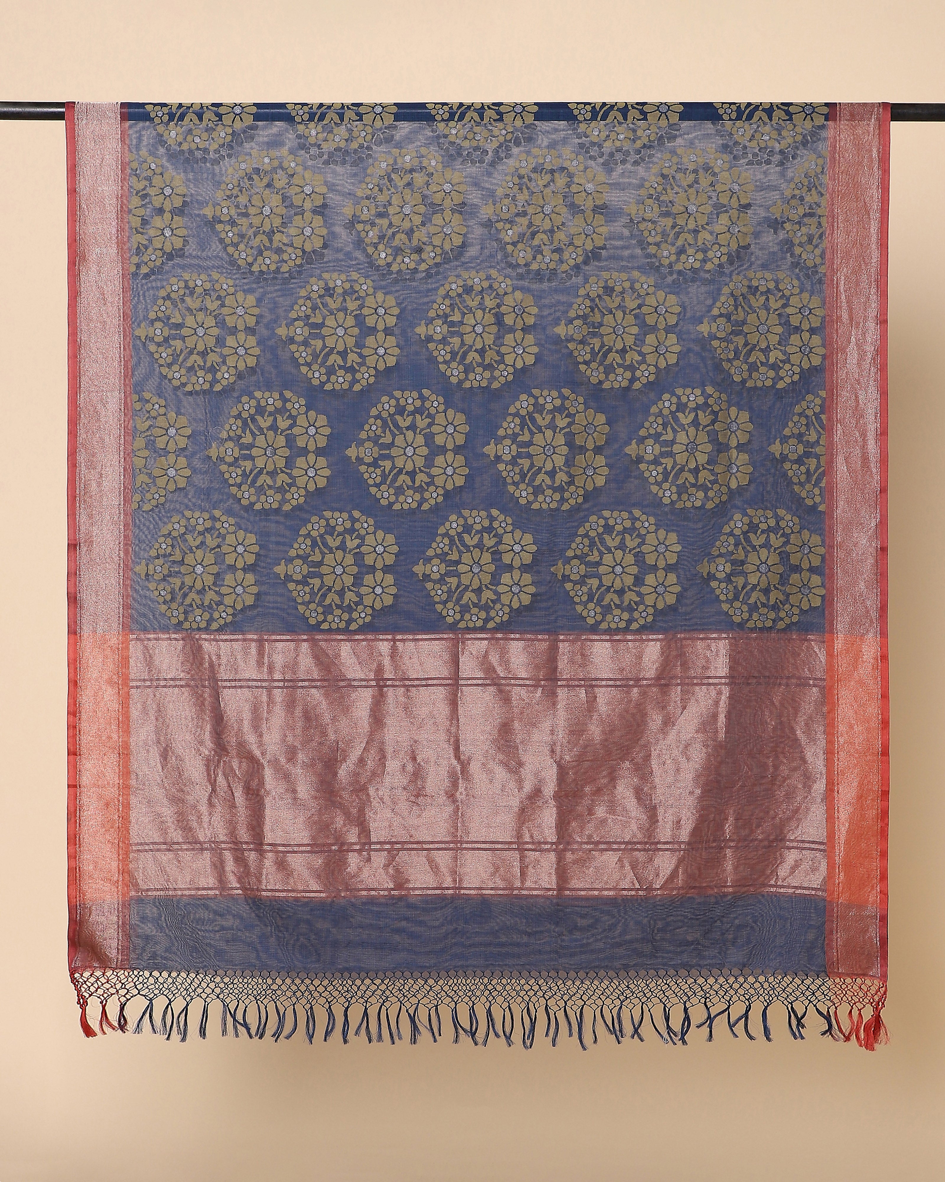 Adrin Banarasi Jamdani Cotton Dupatta