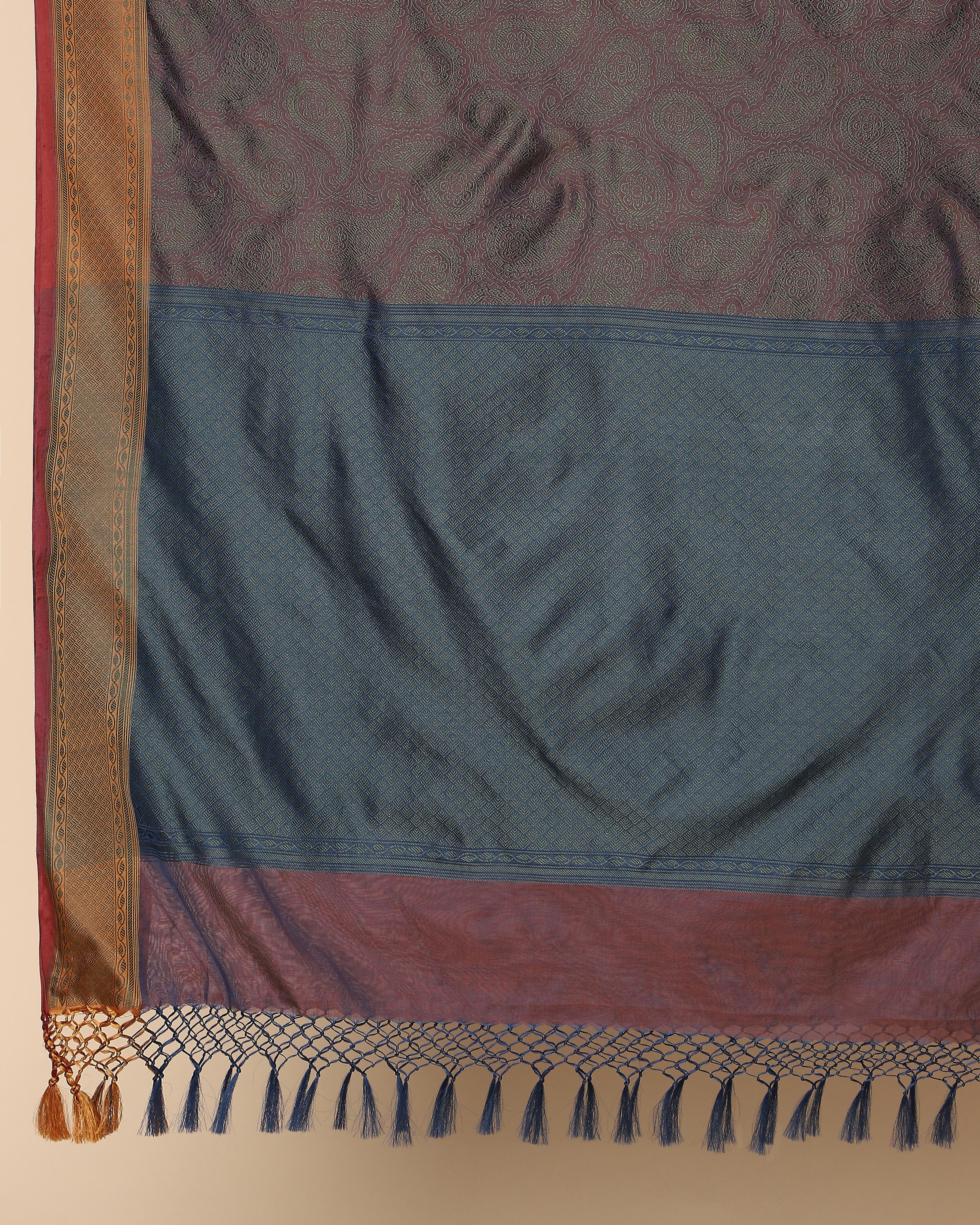 Nahid Banarasi Kadwa Silk Cotton Dupatta