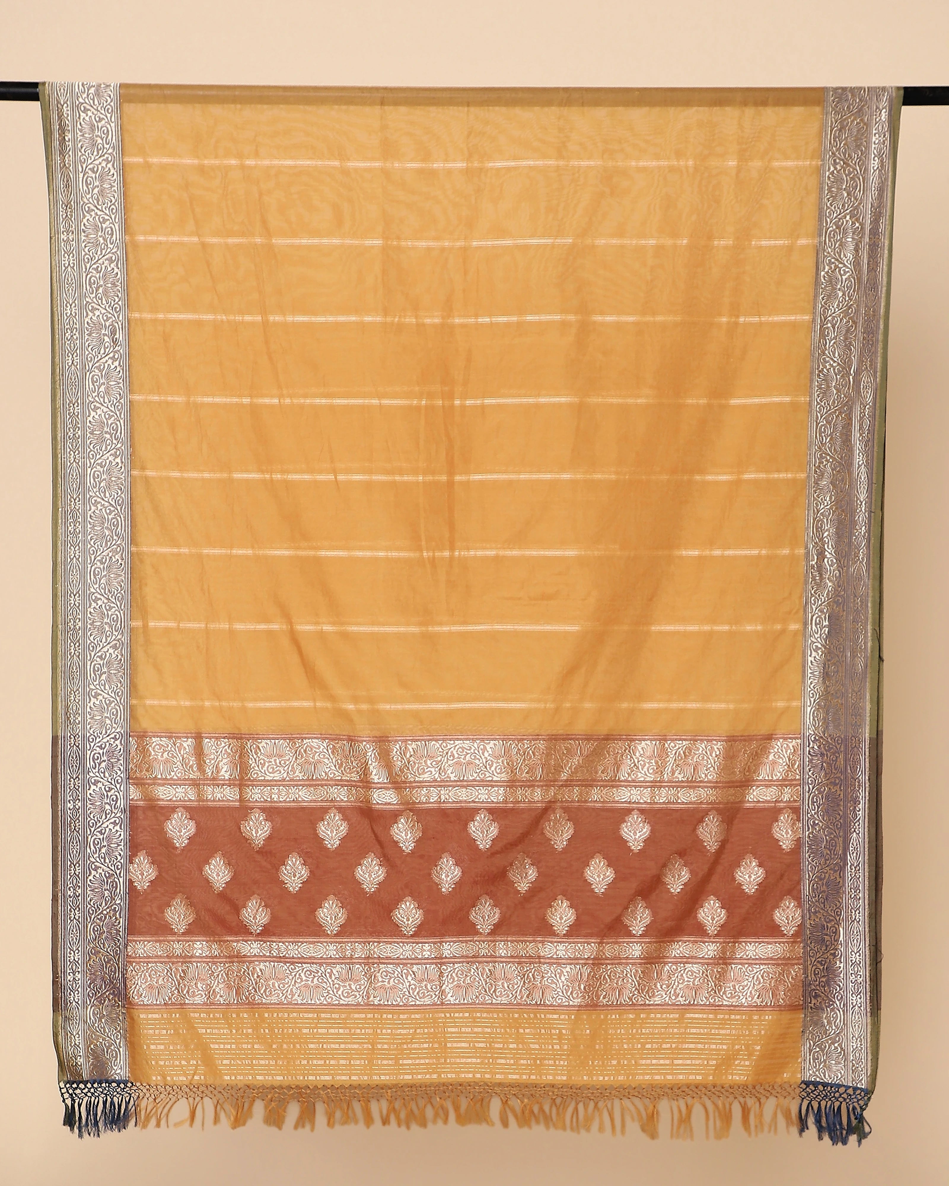 Gulzar Banarasi Kadwa Silk Cotton Dupatta