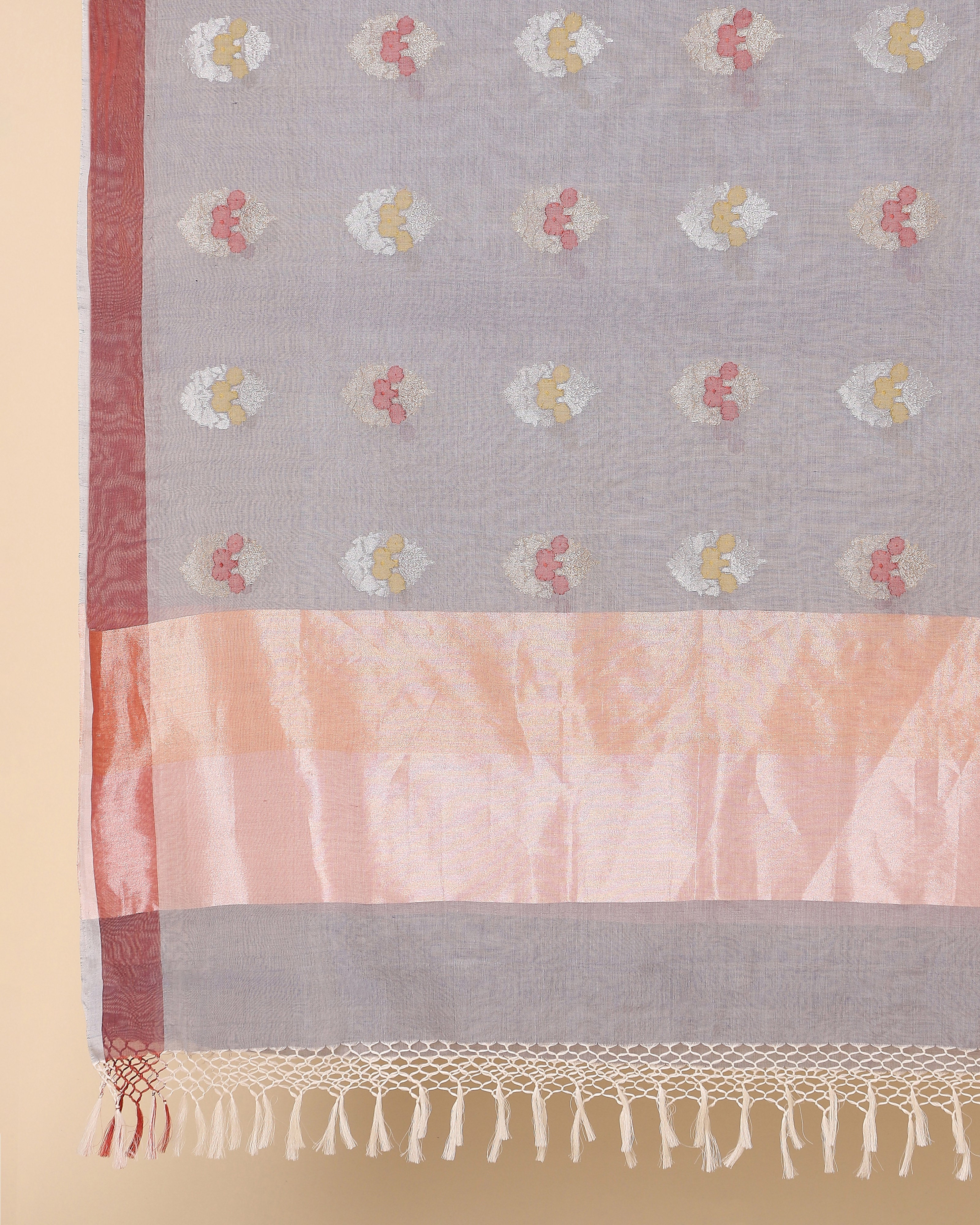 Olga Banarasi Jamdani Cotton Dupatta