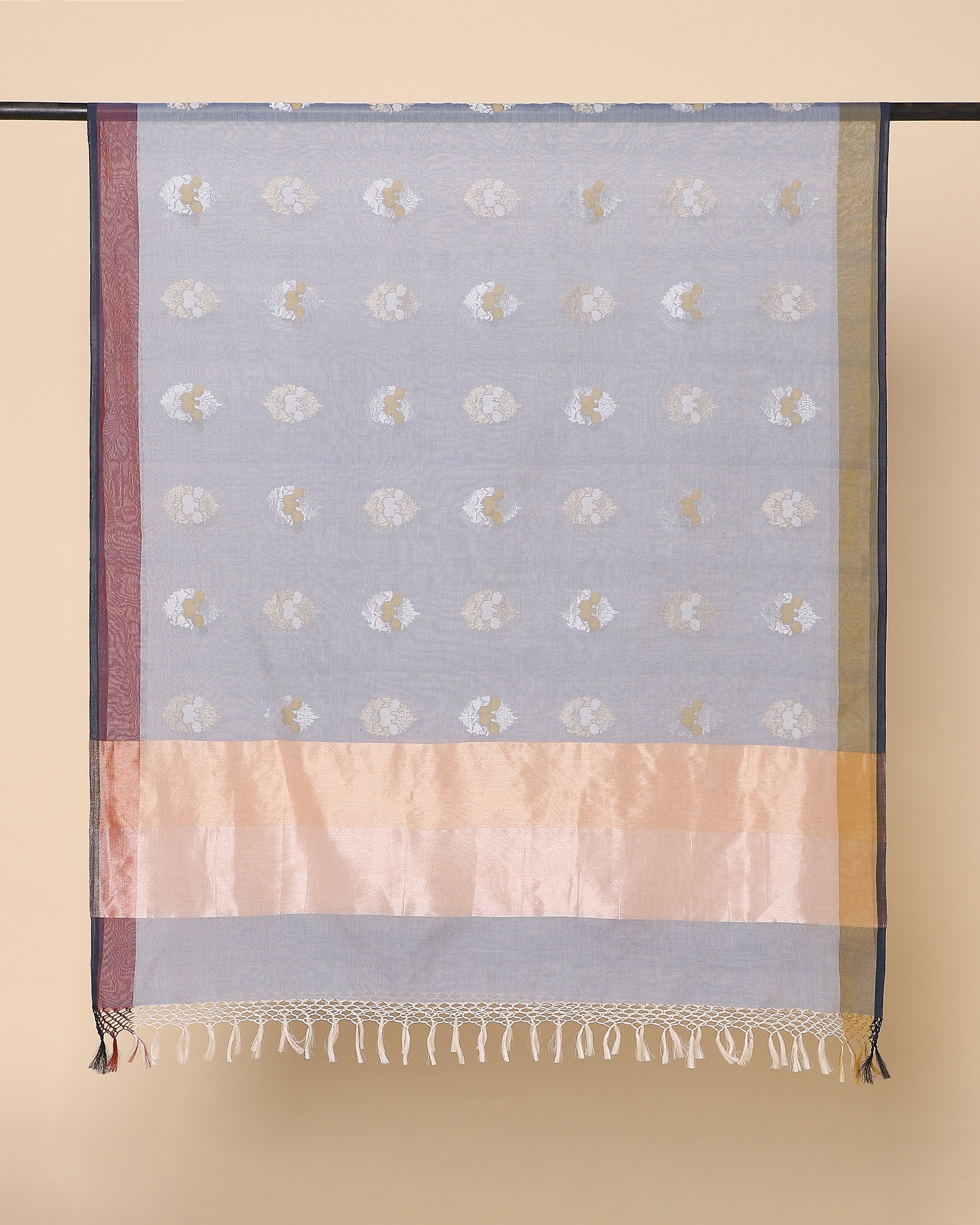 Olga Banarasi Jamdani Cotton Dupatta