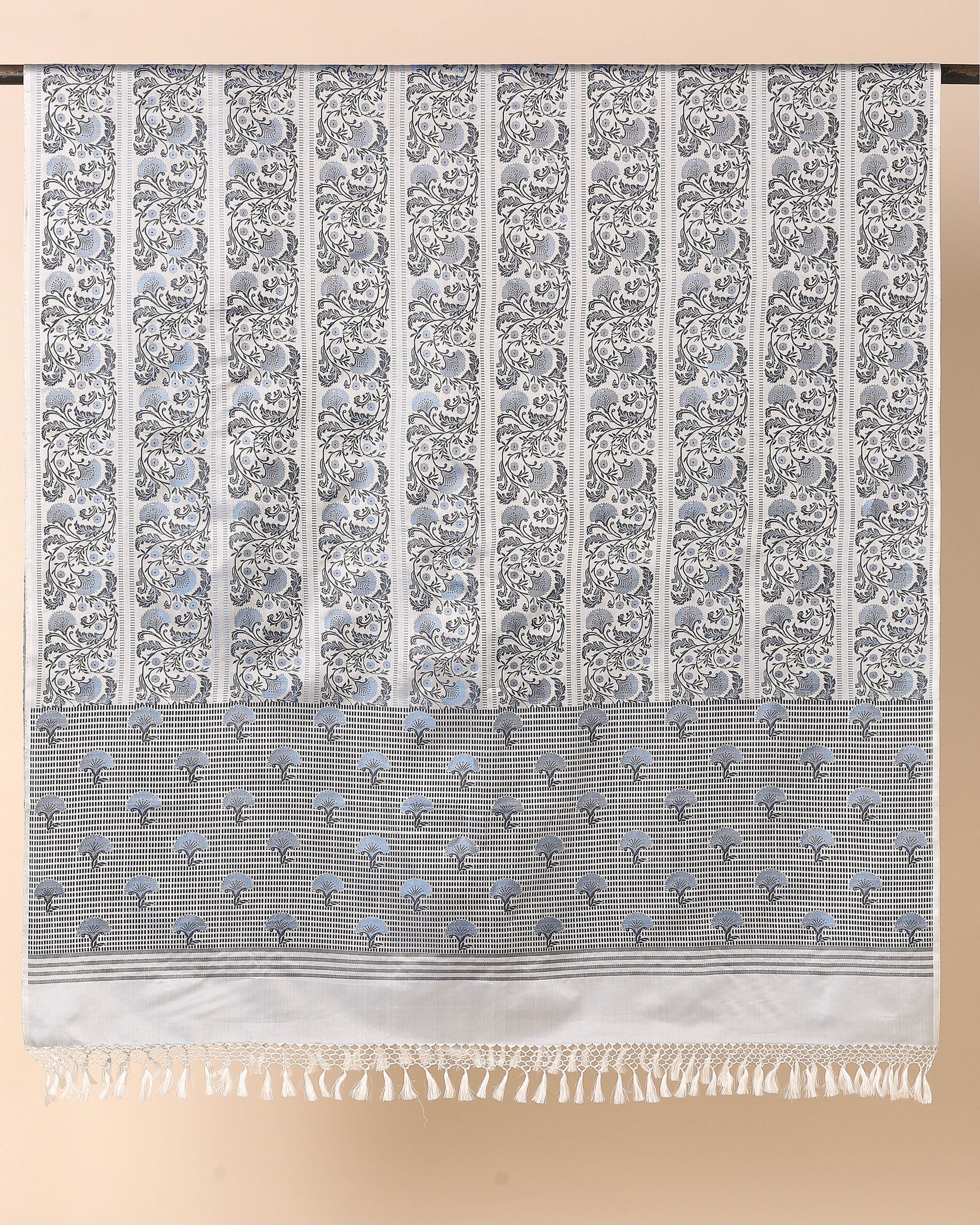 Misaki Banarasi Tanchoi Silk Dupatta