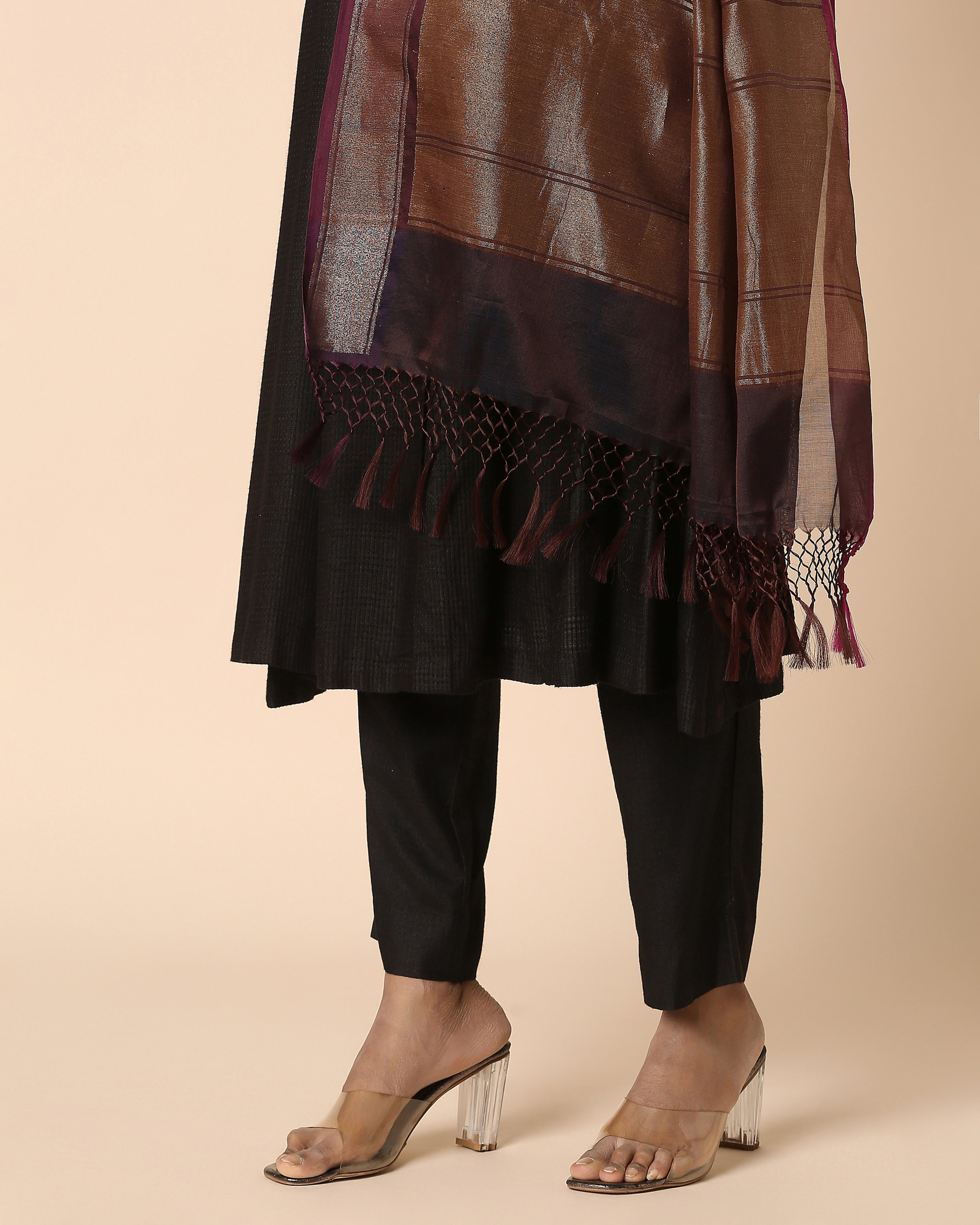 Noor Banarasi Jamdani Silk Cotton Dupatta