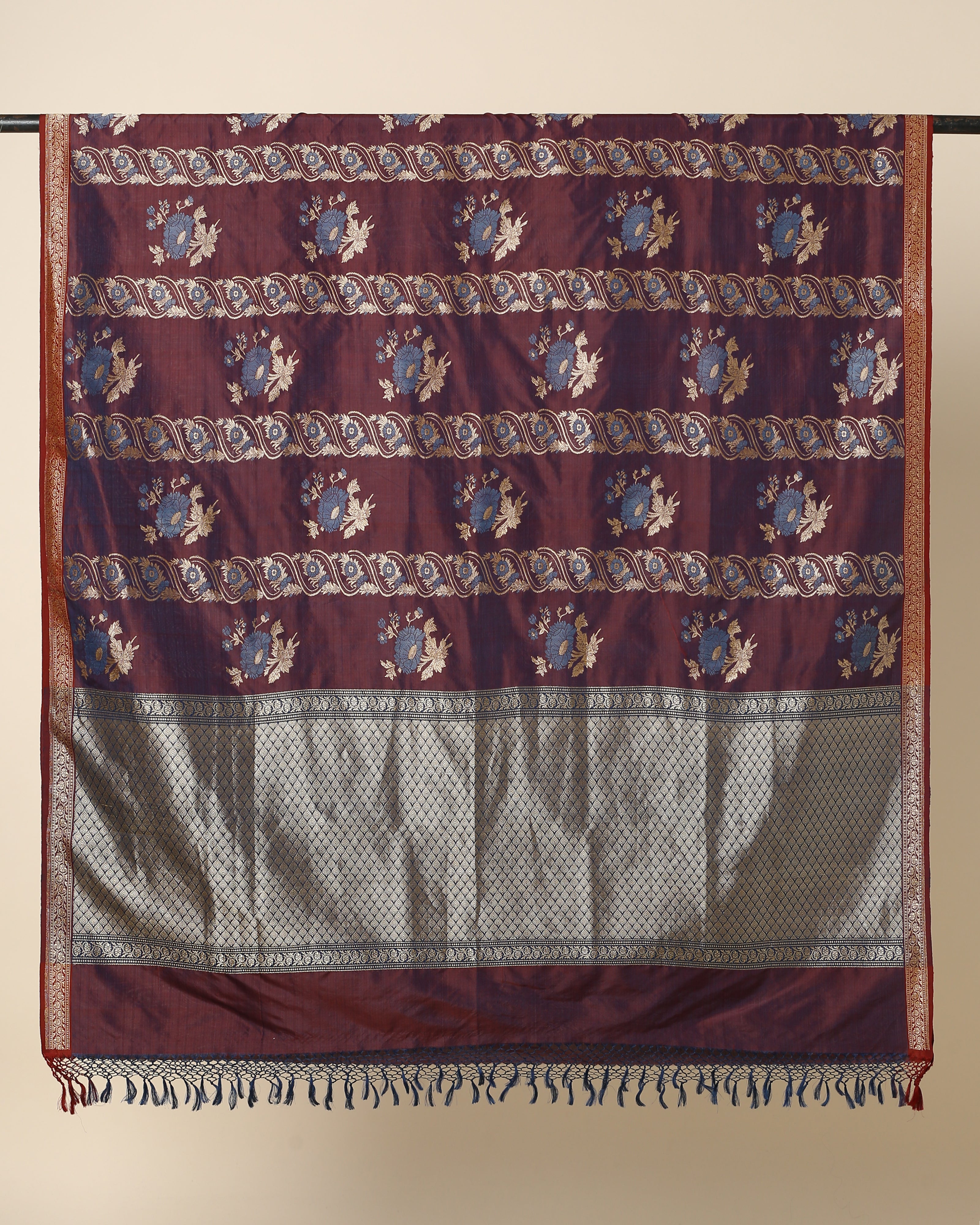 Hester Banarasi Jamdani Silk Cotton Dupatta