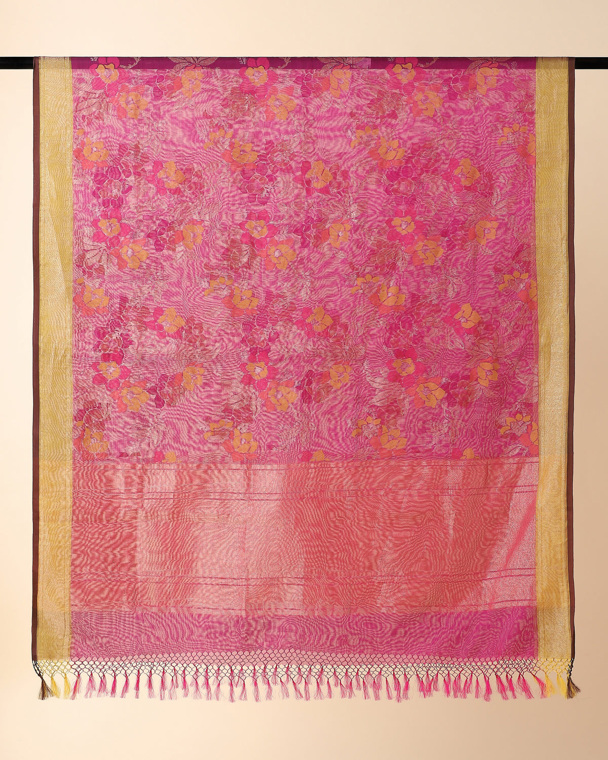 Safia Banarasi Jamdani Silk Cotton Dupatta