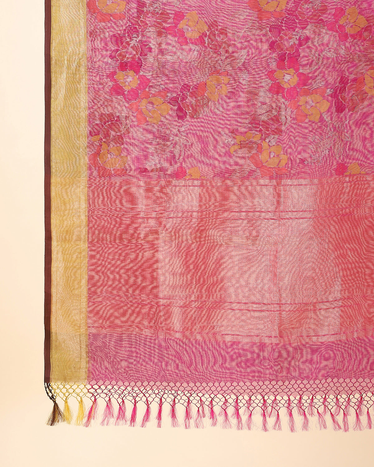 Safia Banarasi Jamdani Silk Cotton Dupatta