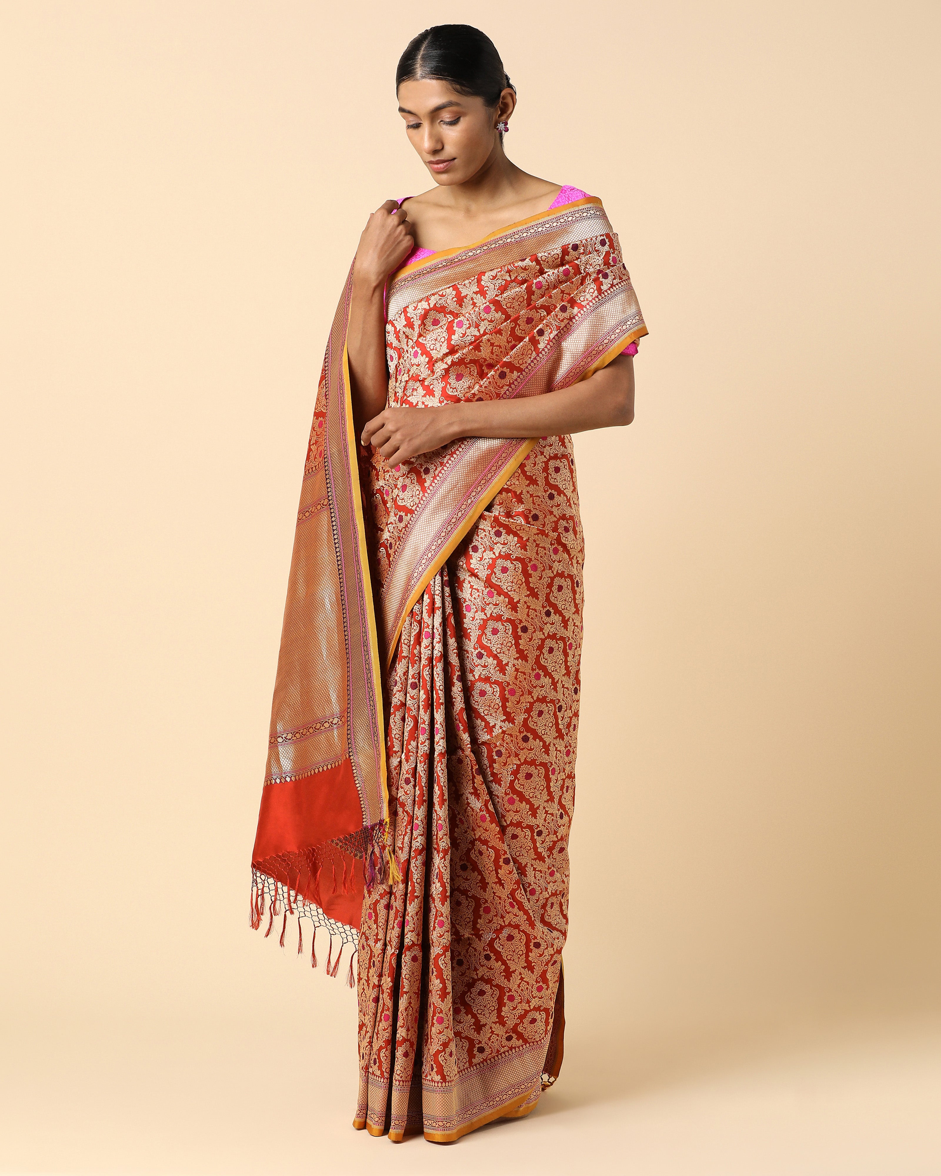 Marsha Banarasi Kadwa Silk Saree