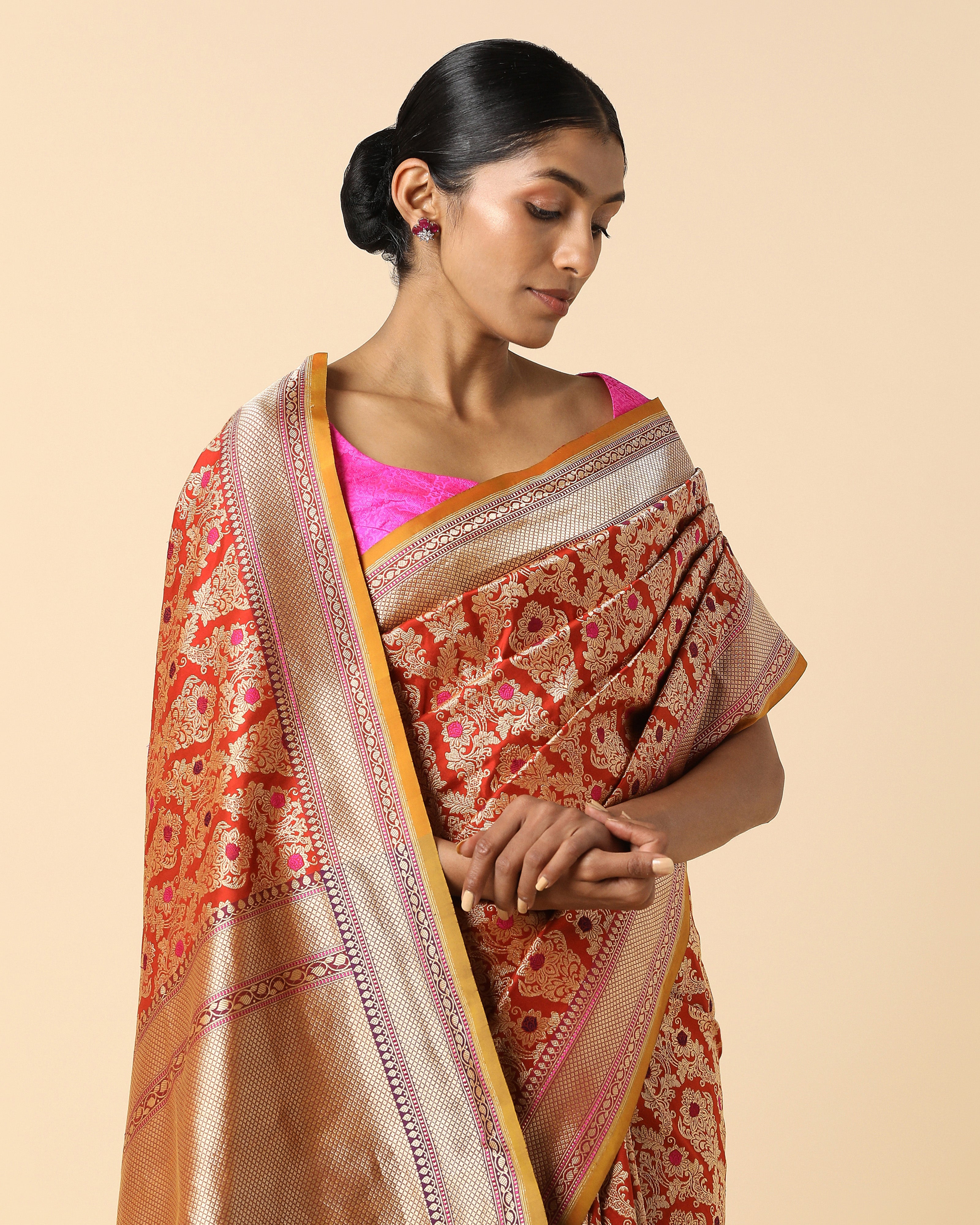 Marsha Banarasi Kadwa Silk Saree