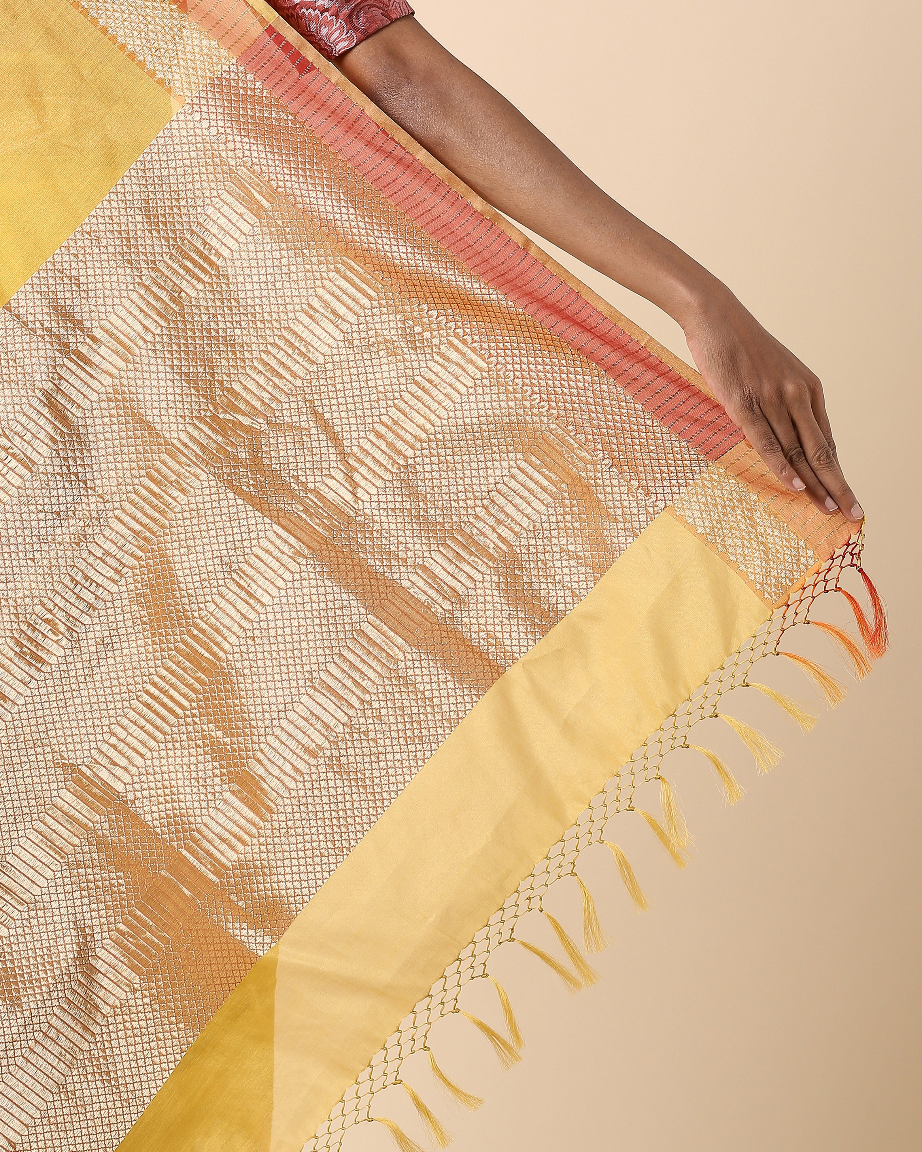 Kazi Banarasi Kadwa Silk Cotton Saree