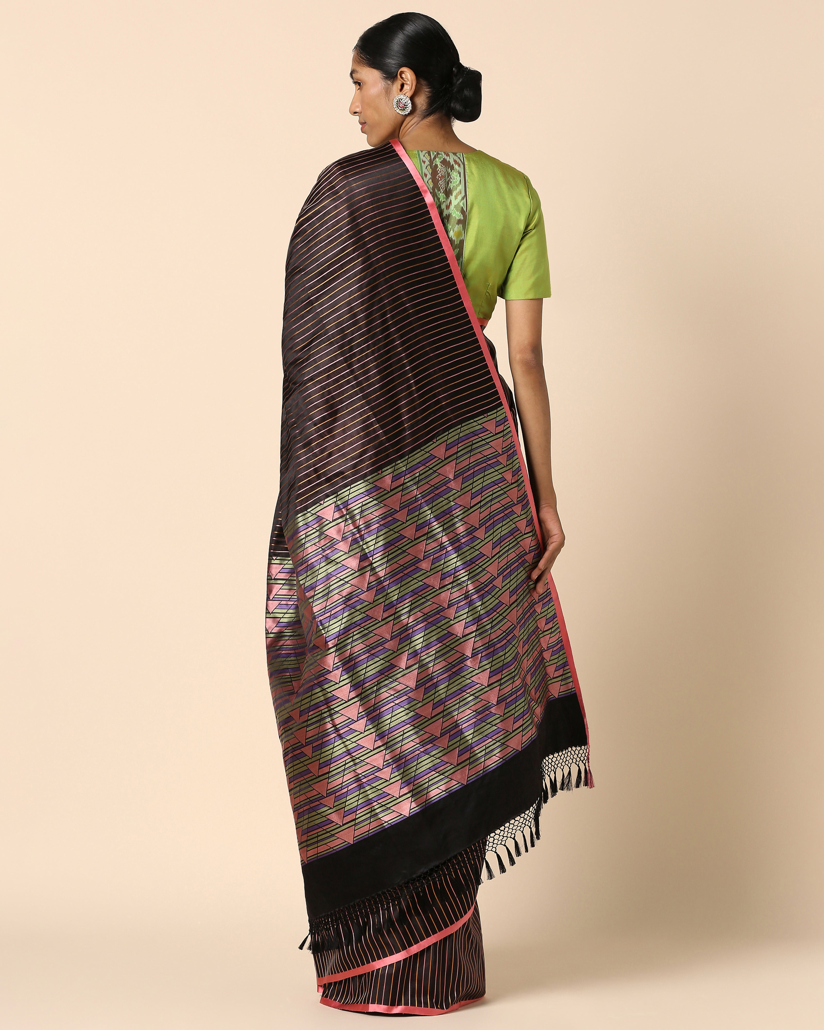 Rumi Banarasi Tanchoi Silk Saree
