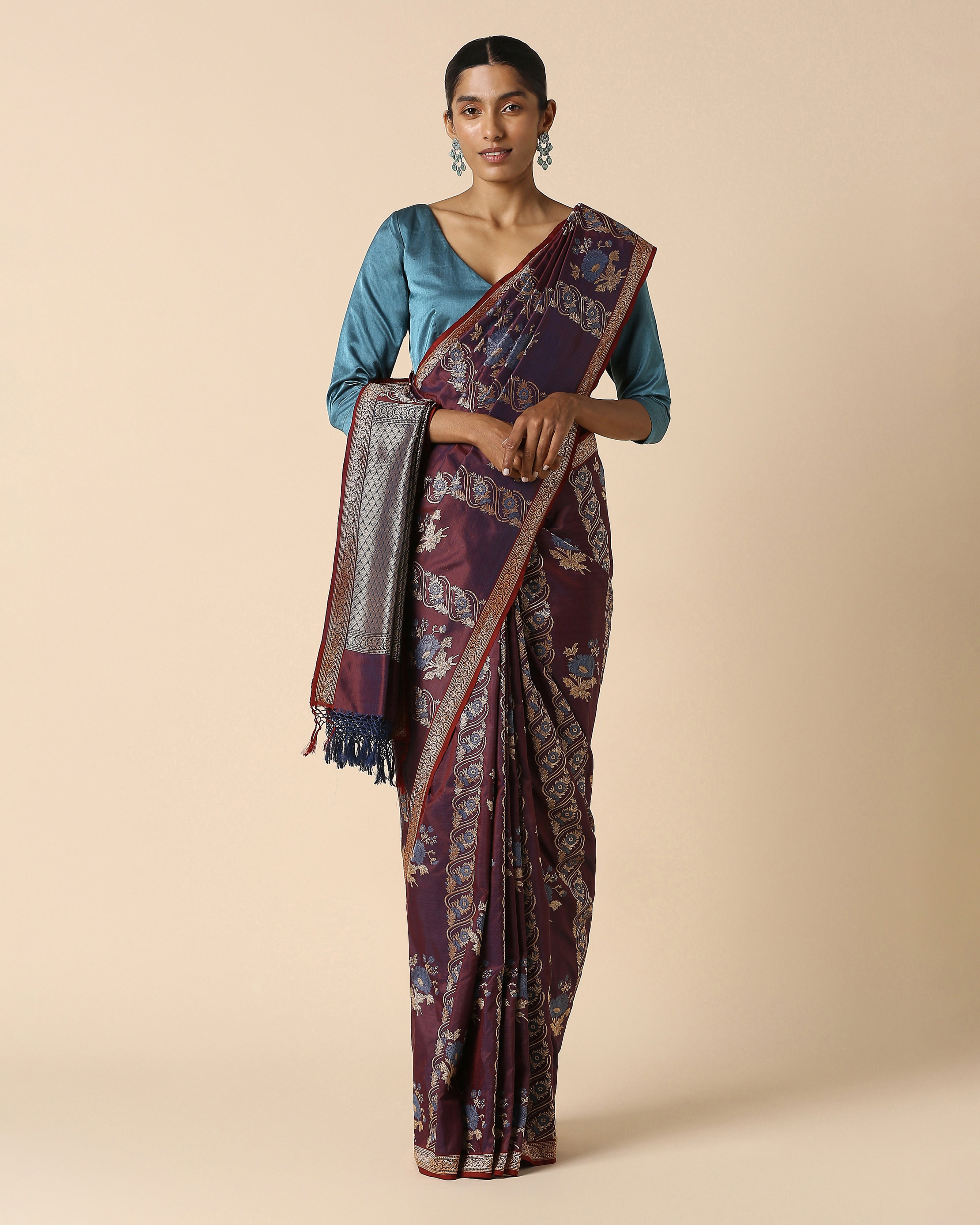 Kairo Banarasi Kadwa Silk Saree