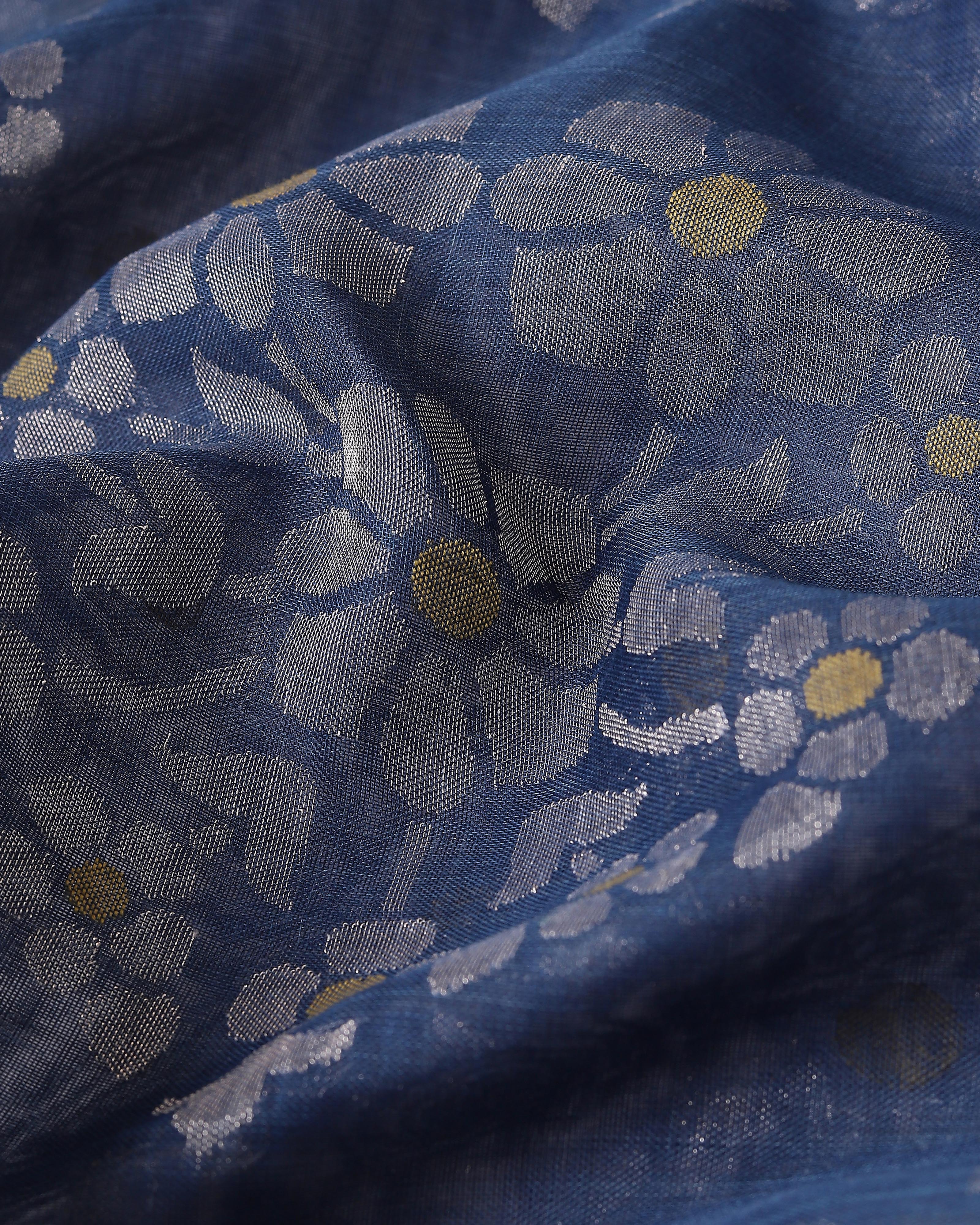 Adrin Banarasi Jamdani Cotton Saree