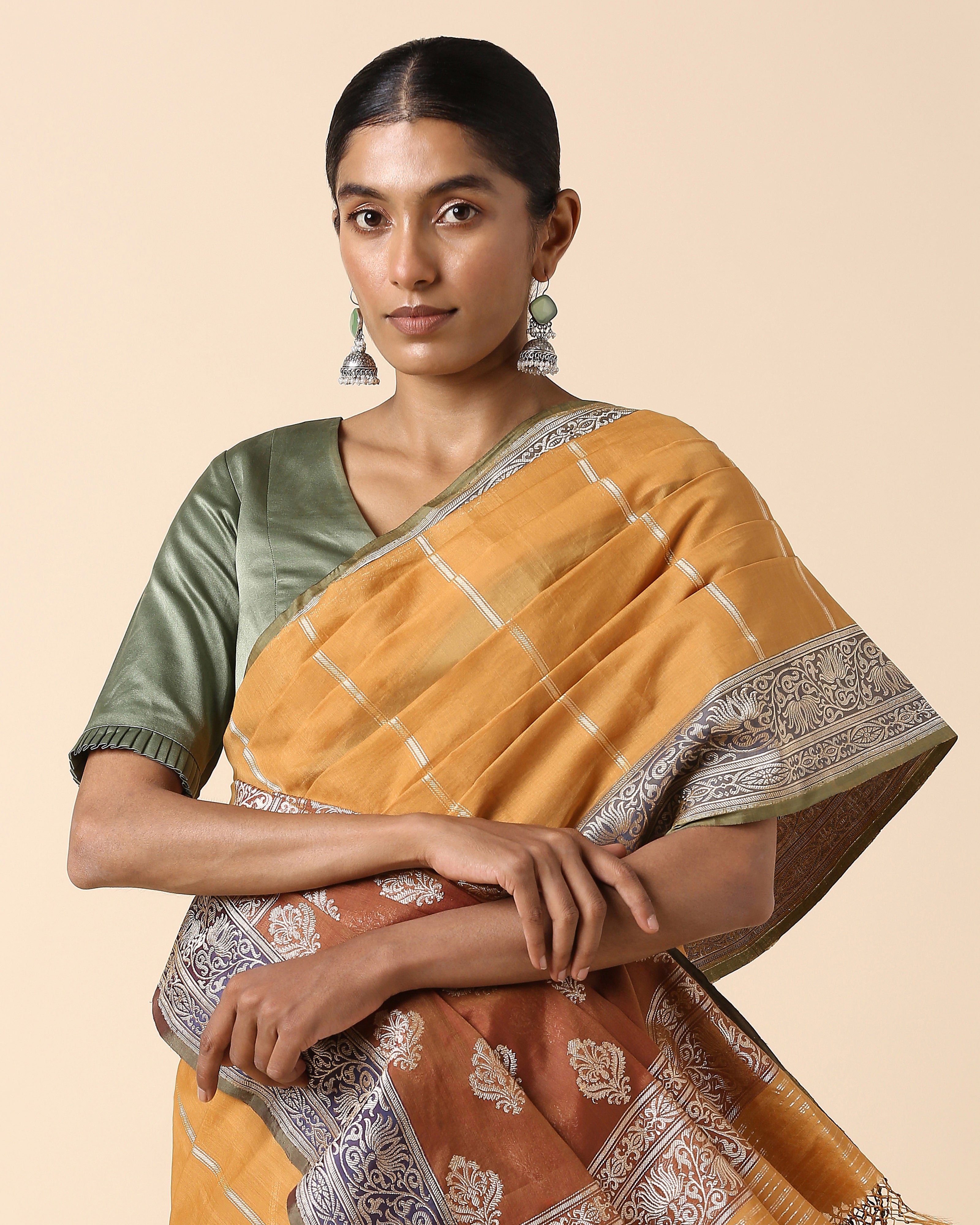 Gulzar Banarasi Kadwa Silk Cotton Saree