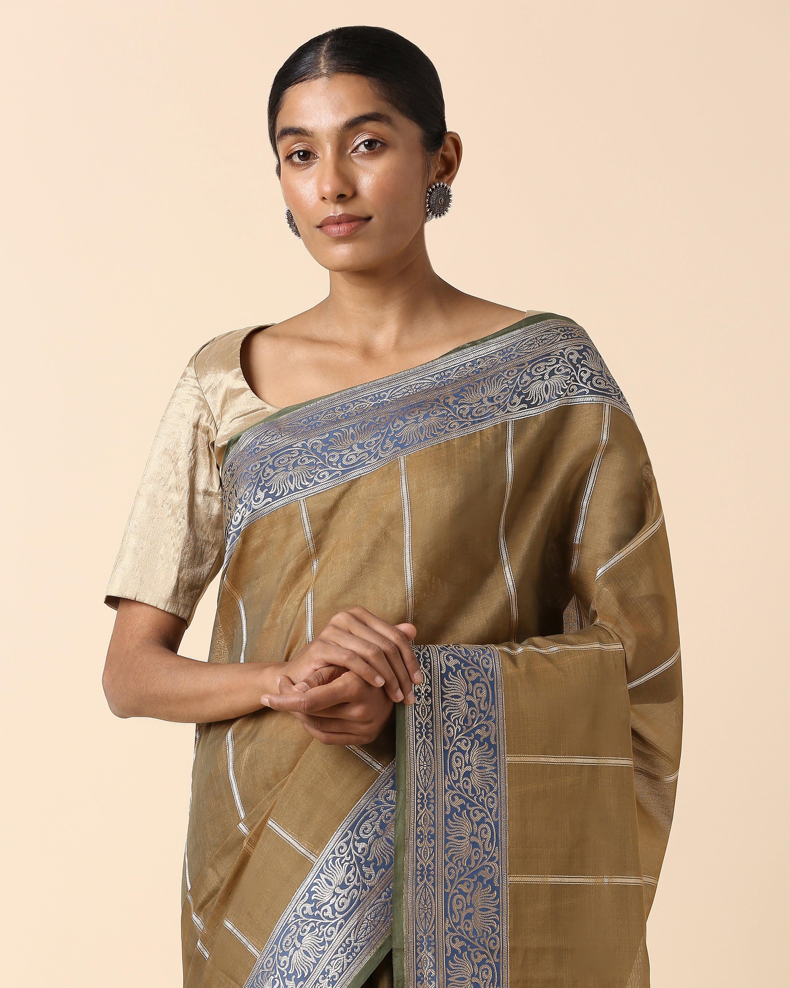 Gulzar Banarasi Kadwa Silk Cotton Saree