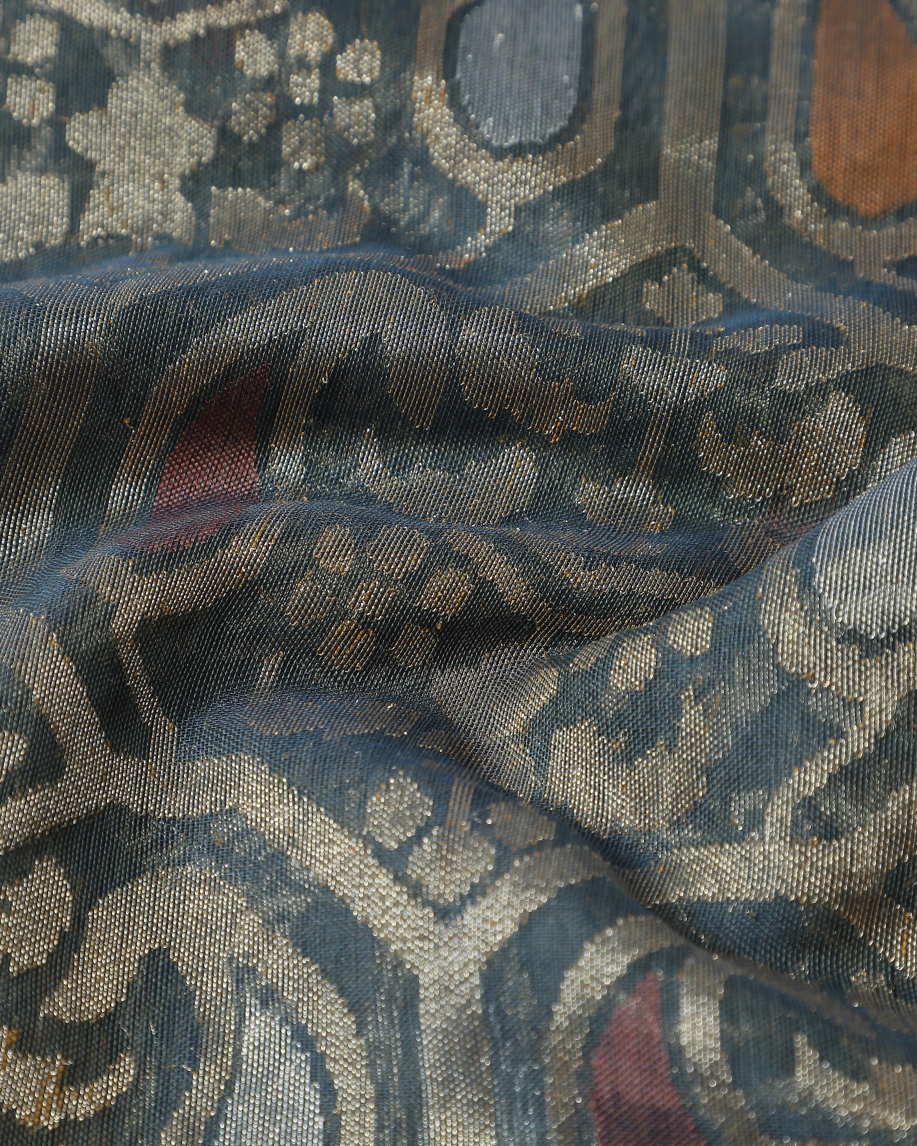 Keyani Banarasi Jamdani Silk Cotton Saree