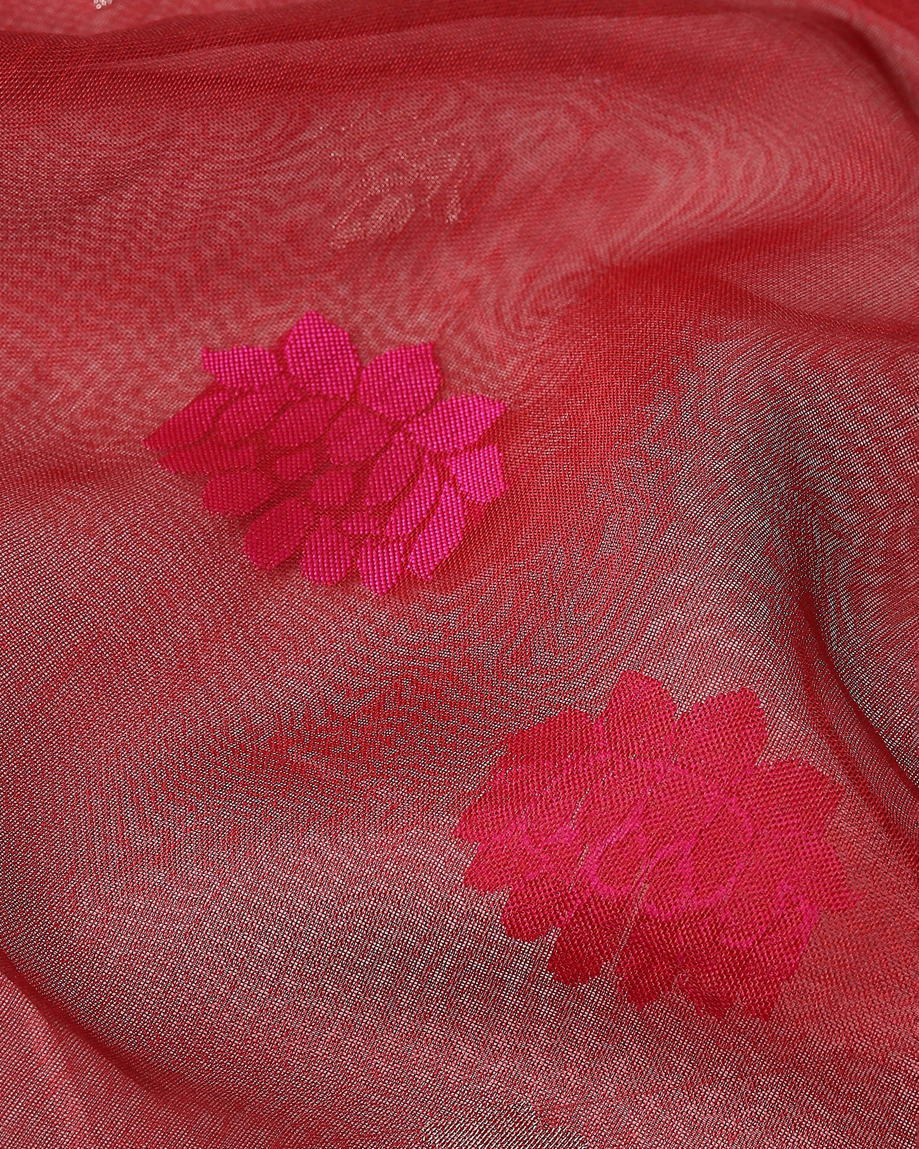 Kamal Banarasi Ektara Kadwa Silk Cotton Saree