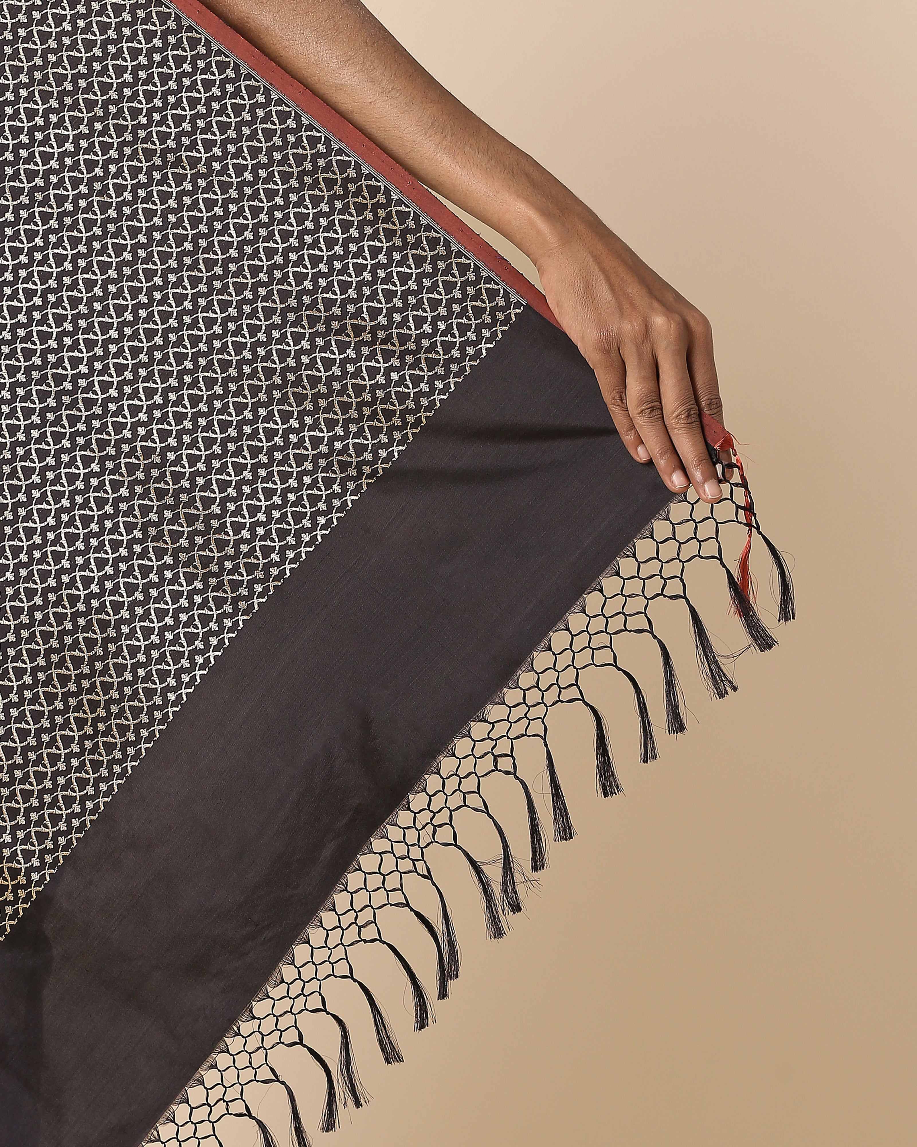 Zola Banarasi Rangkaat Silk Saree