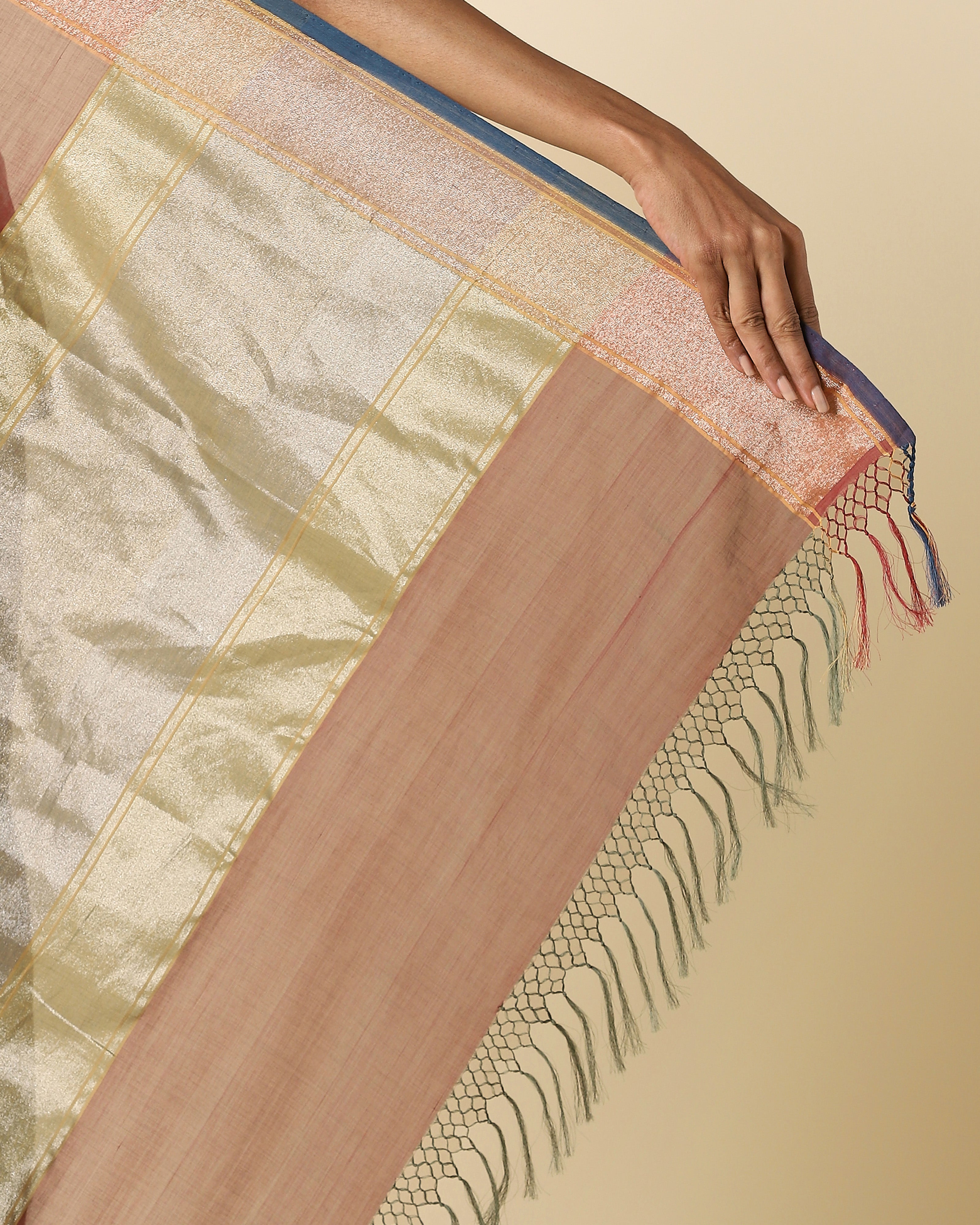 Haira Banarasi Kadwa Cotton Saree