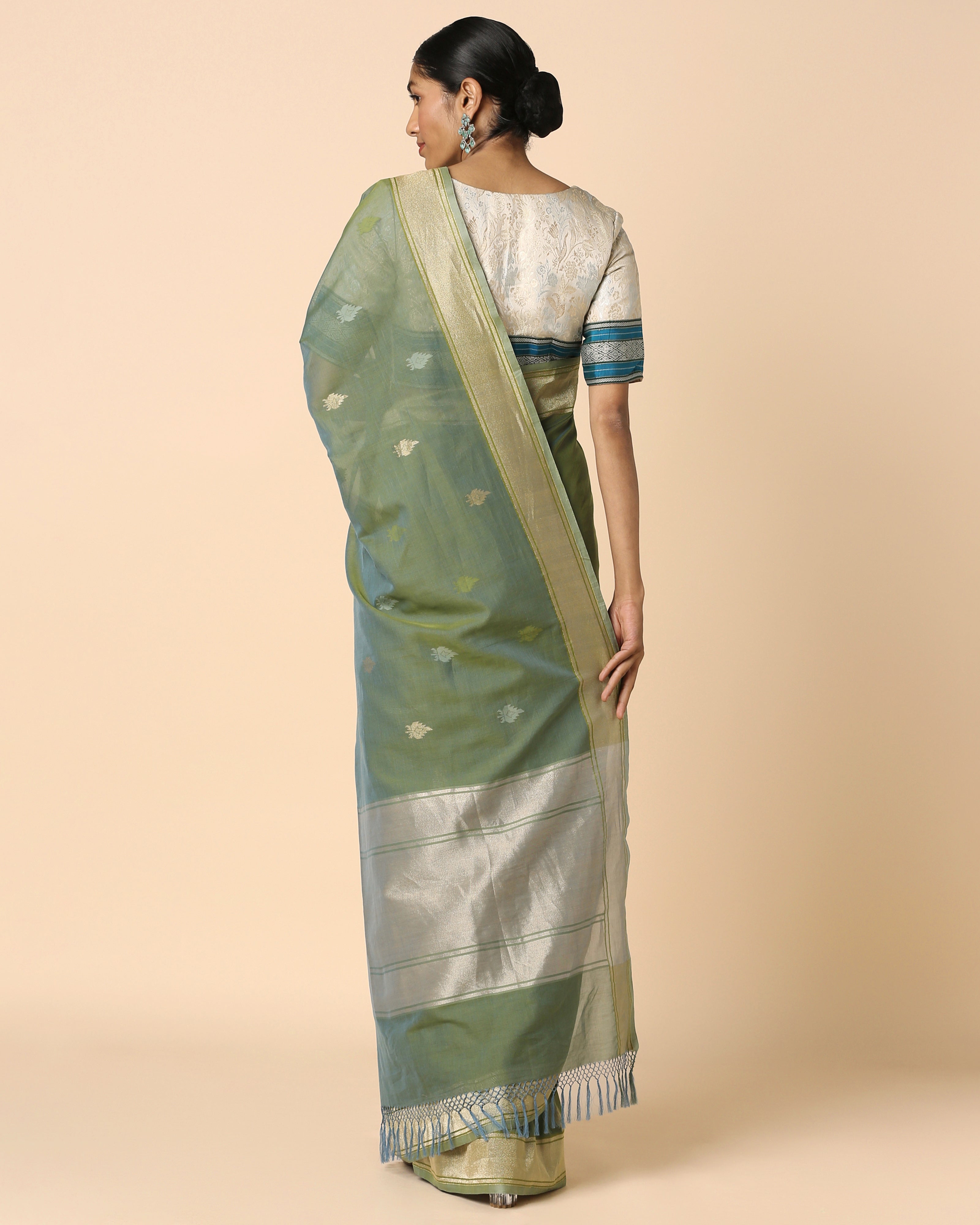 Yashita Banarasi Kadwa Cotton Saree