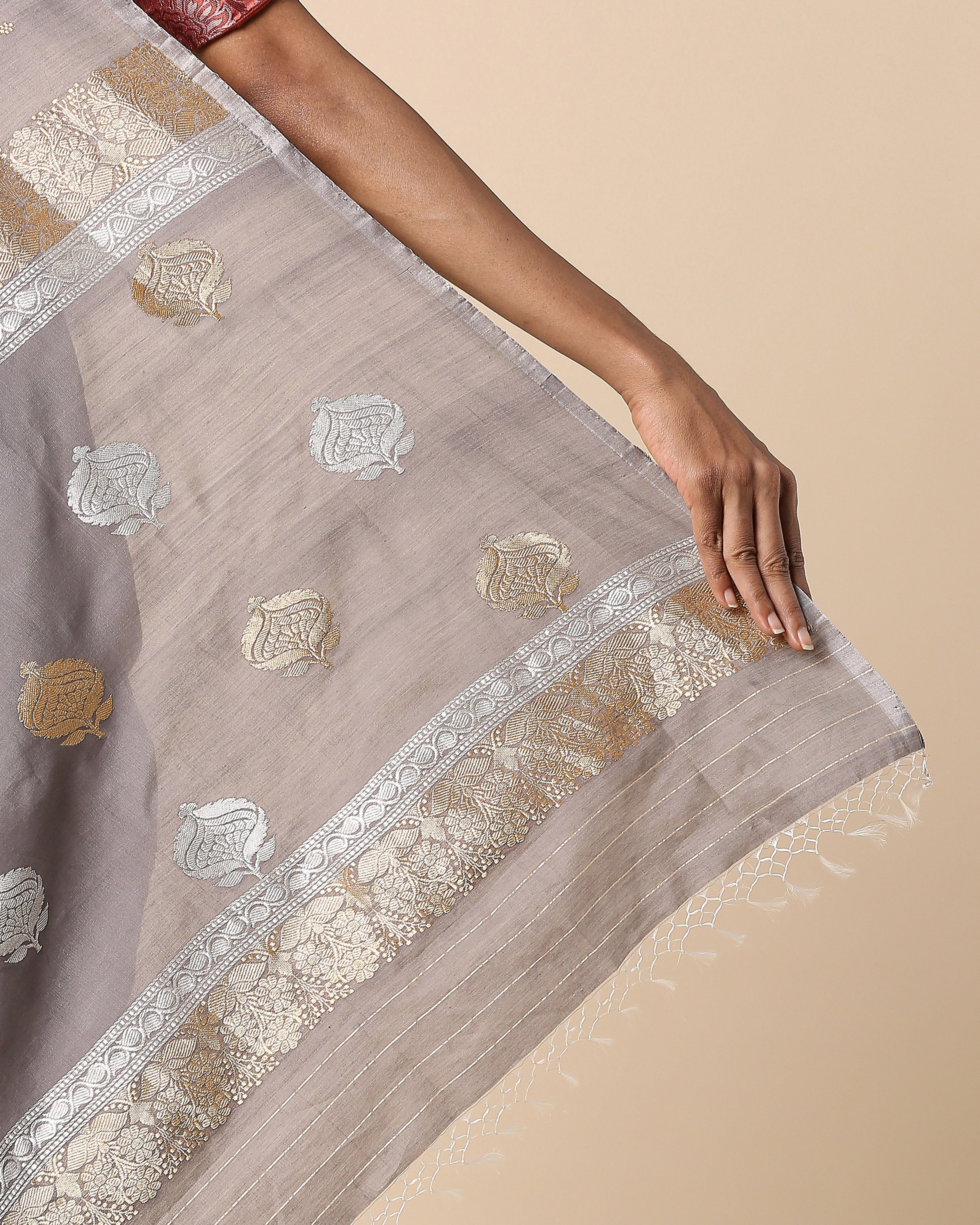 Smita Banarasi Kadwa Silk Cotton Saree